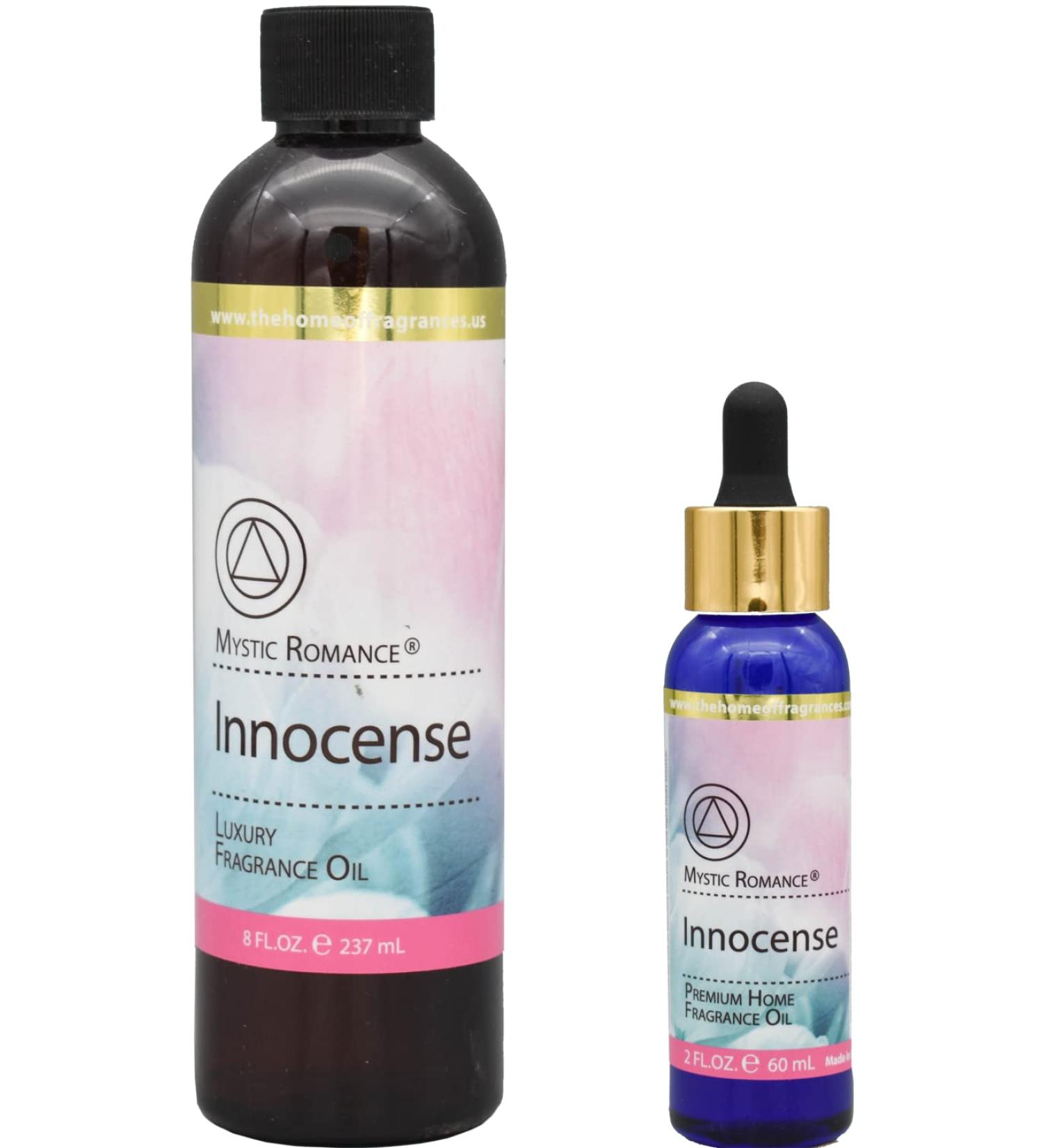 The Home of Fragrances - Set of 2 Bottles of Fragrance Oils - 2oz & 8oz (Innocence)