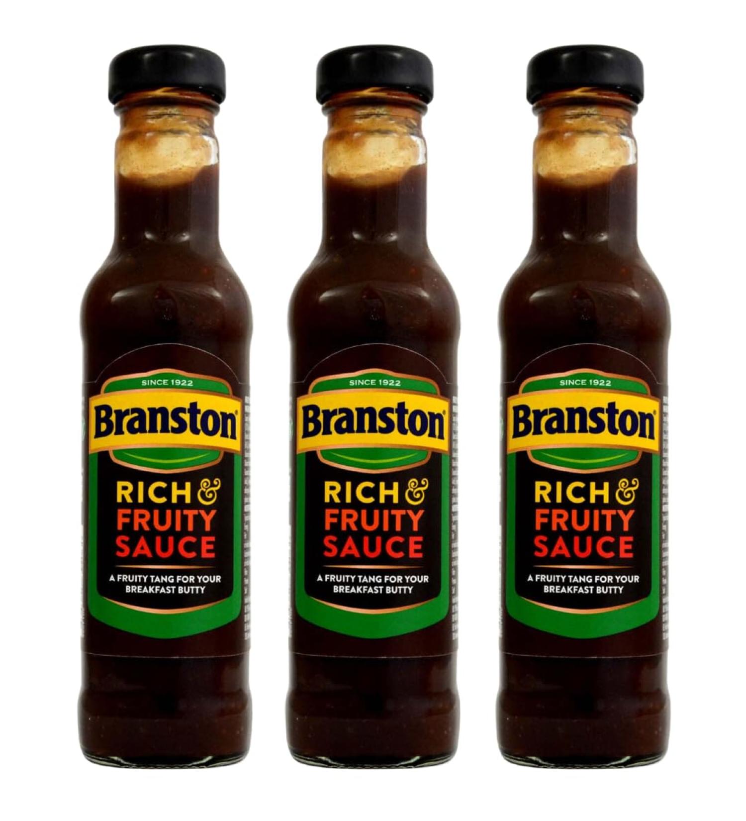 Sauce Bundle with Branston Rich & Fruity Sauce 245g (3 Pack)