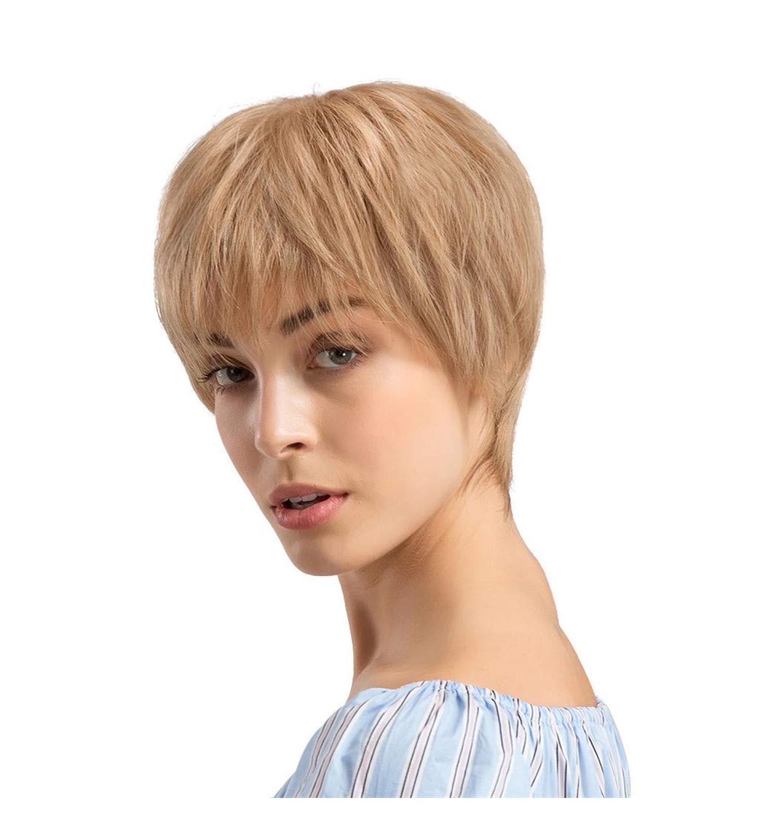 Buy Brown Curly Bob Wig for Women | Short Synthetic Hair Wavy Anime Party Style Perfect for 80s Look - Buy Online on GoSupps.com
