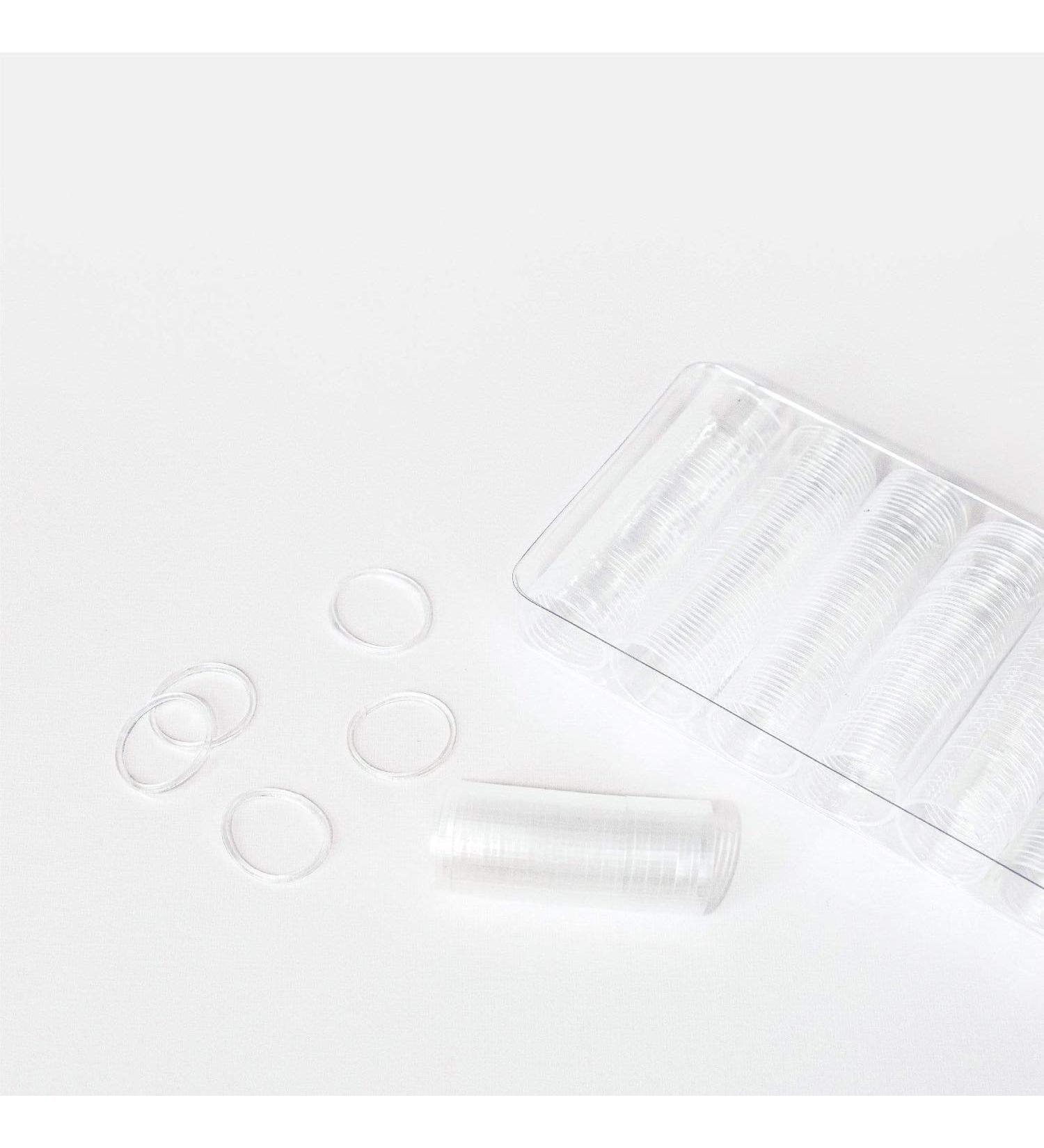 Gimme Beauty Elastic Stacks - Peel Apart Rubber Bands for Hair - Non-Slip Hair Ties - Clear (320 Count) - Buy Online on GoSupps.com