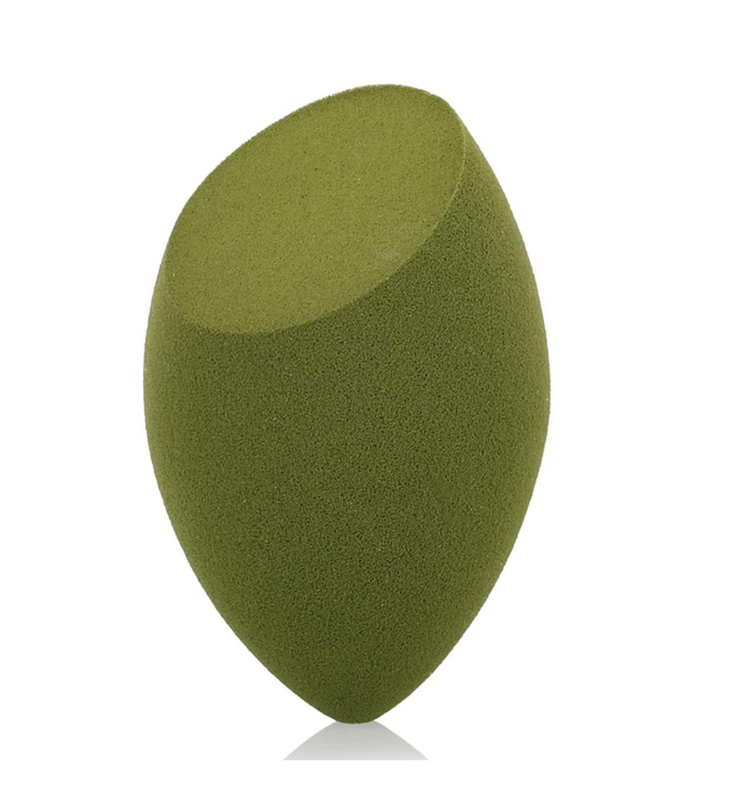 Makeup Sponge 1Pc Cosmetic Puff Powder Puff Smooth Women's Makeup Foundation Sponge Beauty To Make Up Tools & Accessories Water-drop Shape Makeup Sponge Holder(Miter-cut Green) - Buy Online on GoSupps.com