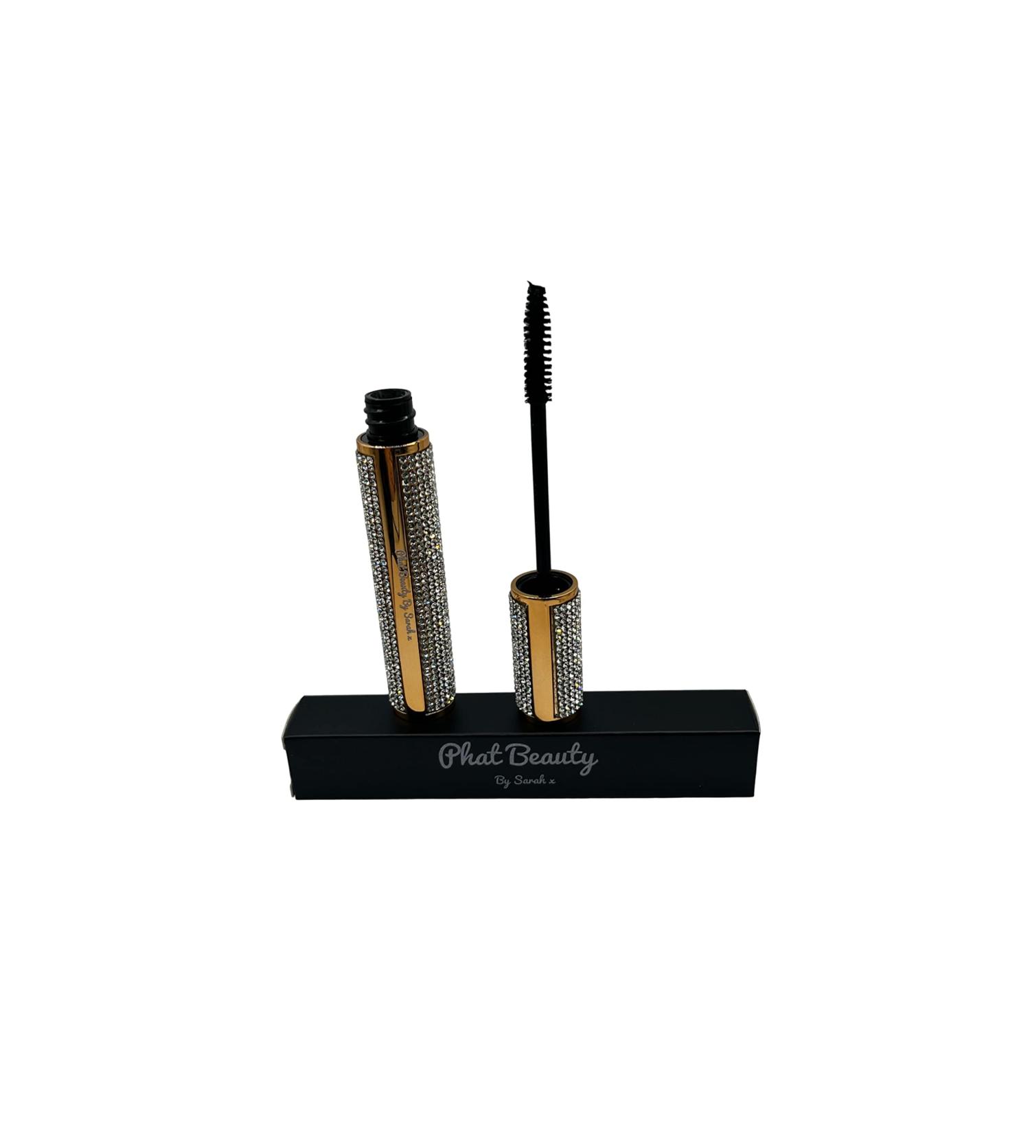  Phat Beauty By Sarah Black 4D Silk Fiber Mascara Waterproof Long Curl Vegan Cruelty Free Mascara - Buy Online on GoSupps.com