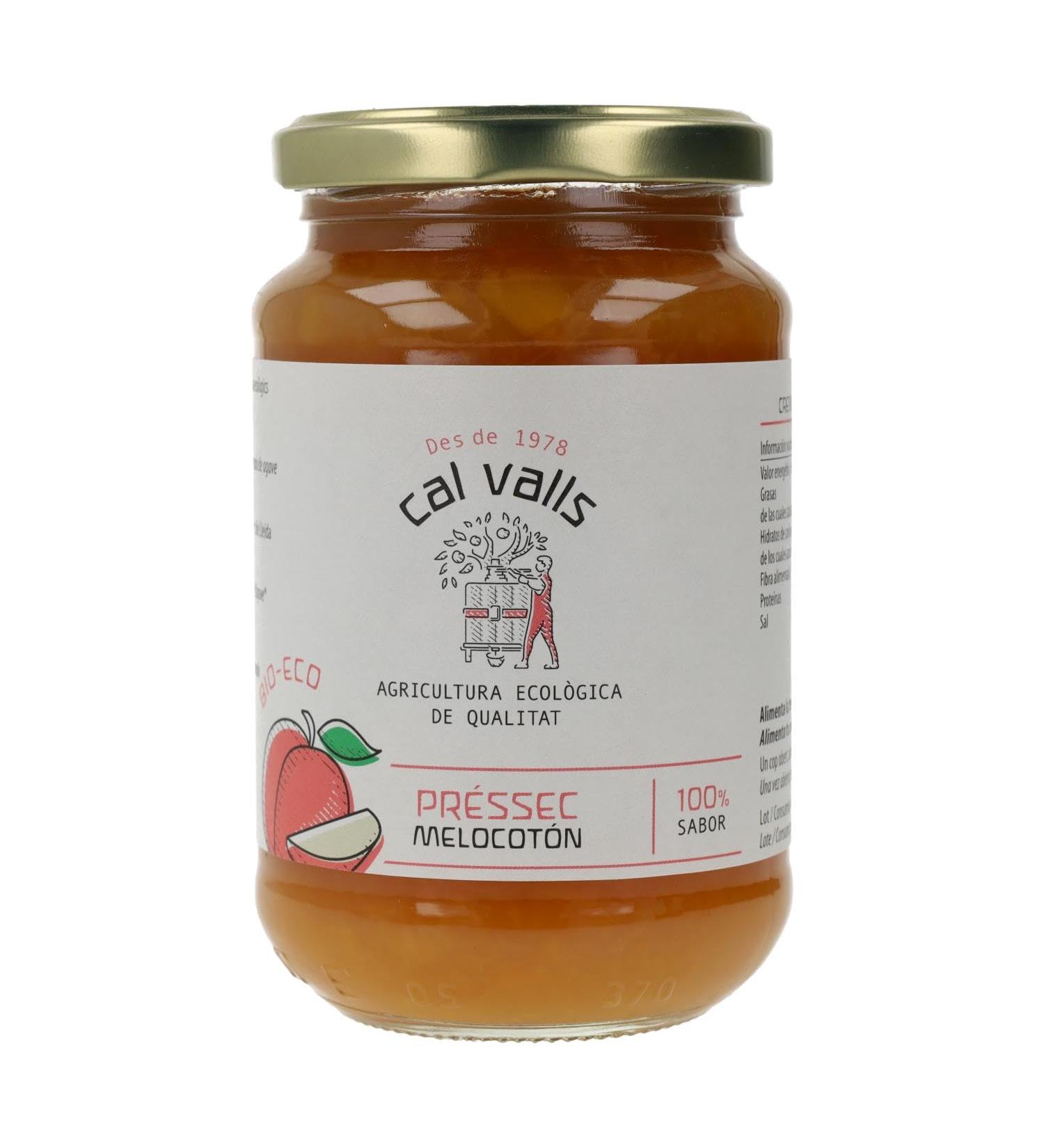 Peach Jam without sugar Eco 375g - Buy Online on GoSupps.com