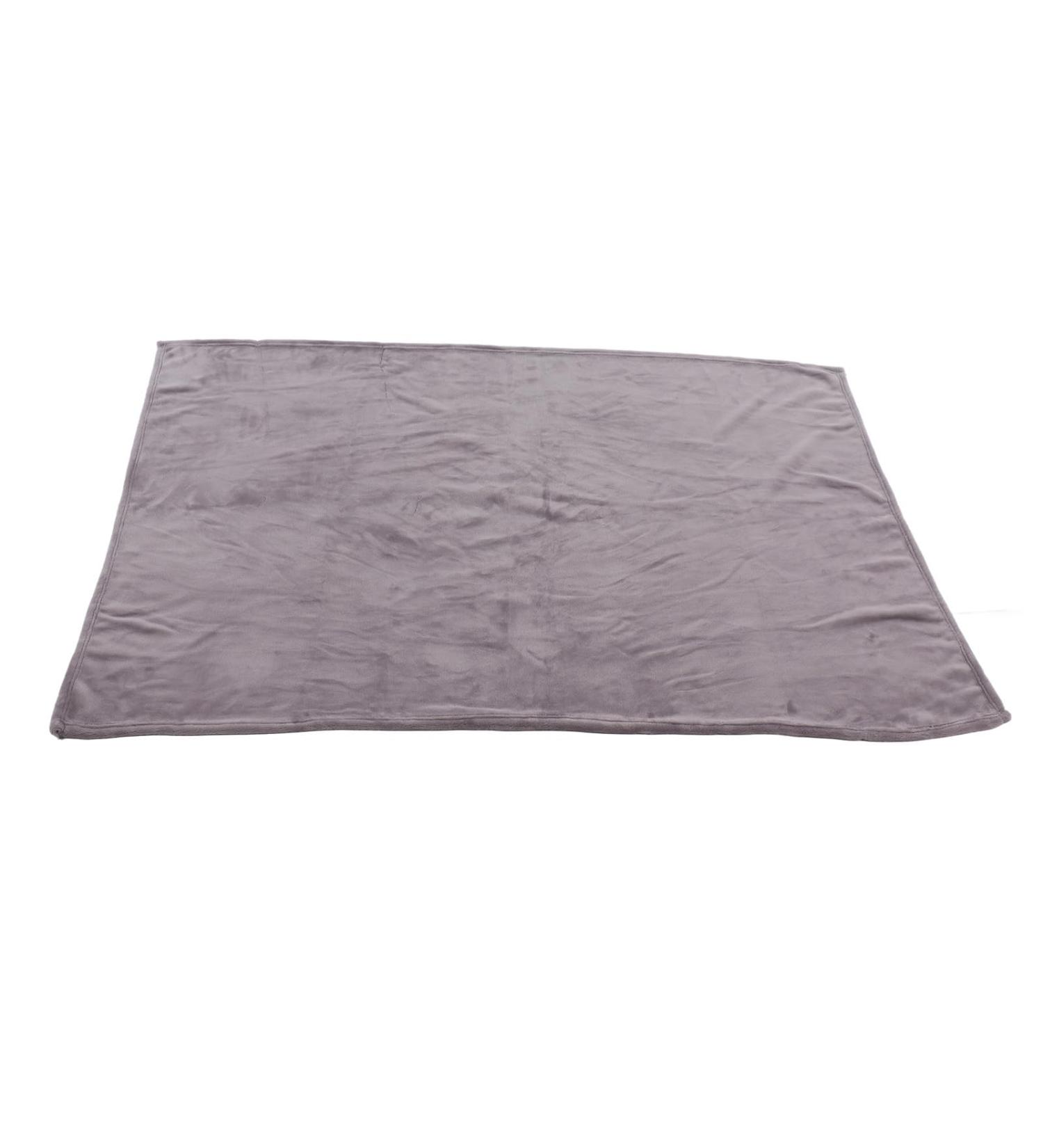 HEEPDD Soft Comfortable Foldable Blanket - Lightweight Warm Gray Blanket for Office & Travel | Ideal for All Seasons - Buy Online on GoSupps.com