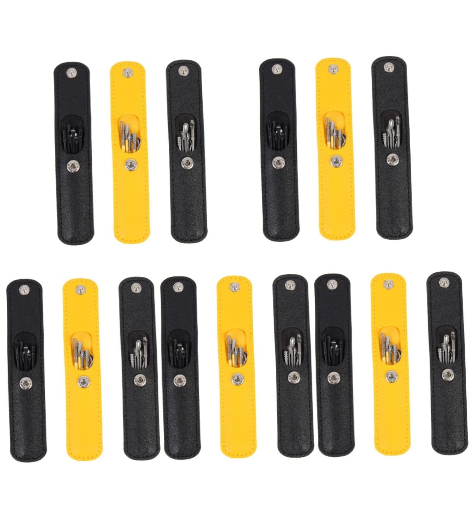 DOITOOL 15 Sets Tool Care Personal Case Pu Scoop of Clean Earpick Spiral Pick Spoon for Picking Inner Ear Outdoor Adults Removal with Earwax Household Tools Remover Picker Curette Color Assorted Colorx5pcs 9.2X0.5X0.5CMx5pcs - Buy Online on GoSupps.com