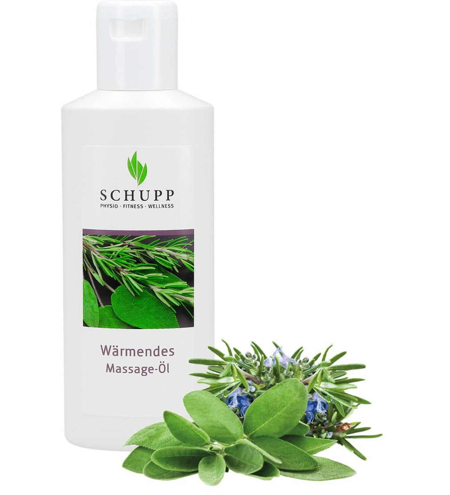 Schupp warming massage oil 200ml