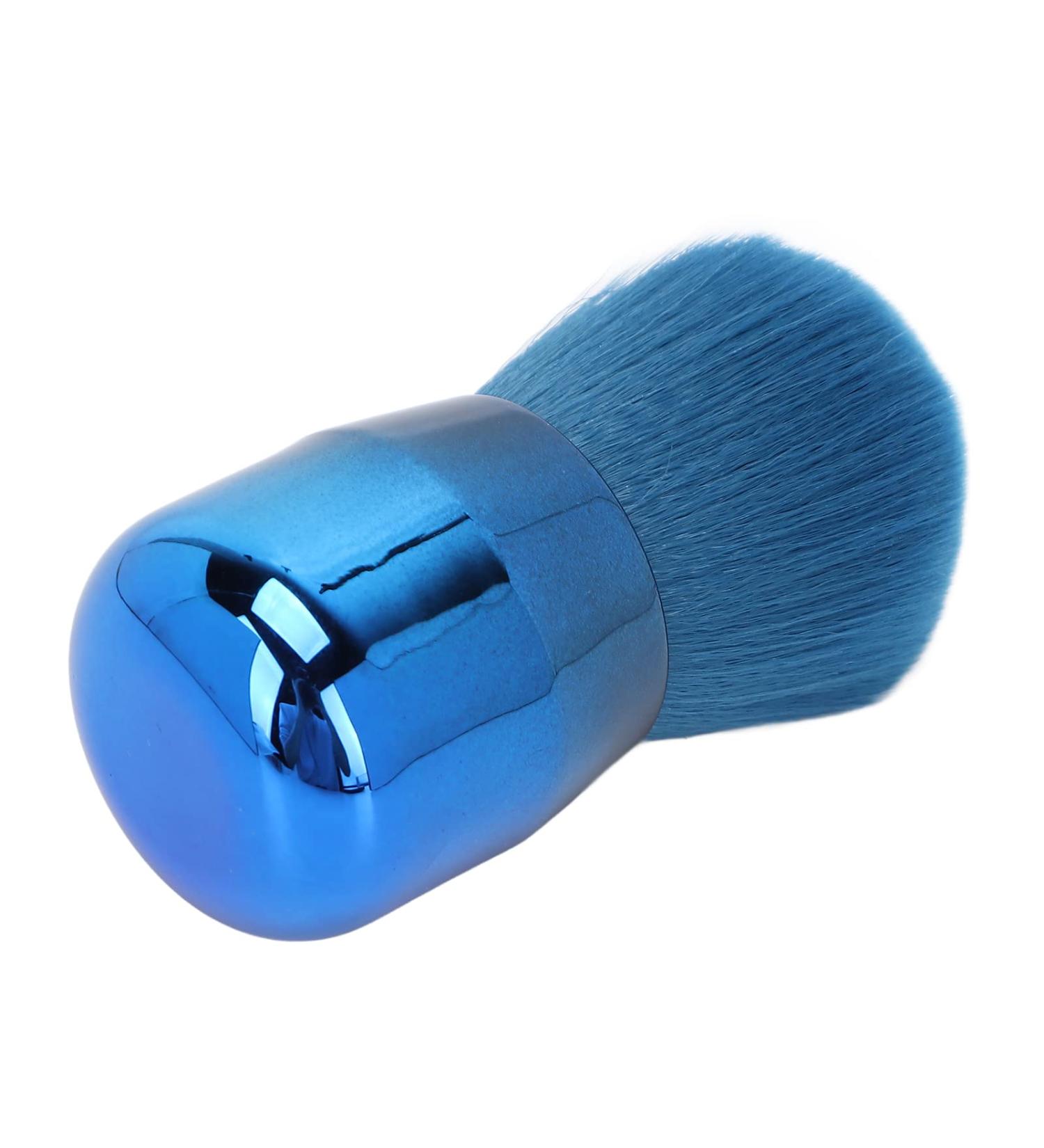 Blush Brush Soft Fluffy Hair Mushroom Head Makeup Brush for Bronzer Loose Powder Cosmetics Dark Blue Scene - Buy Online on GoSupps.com