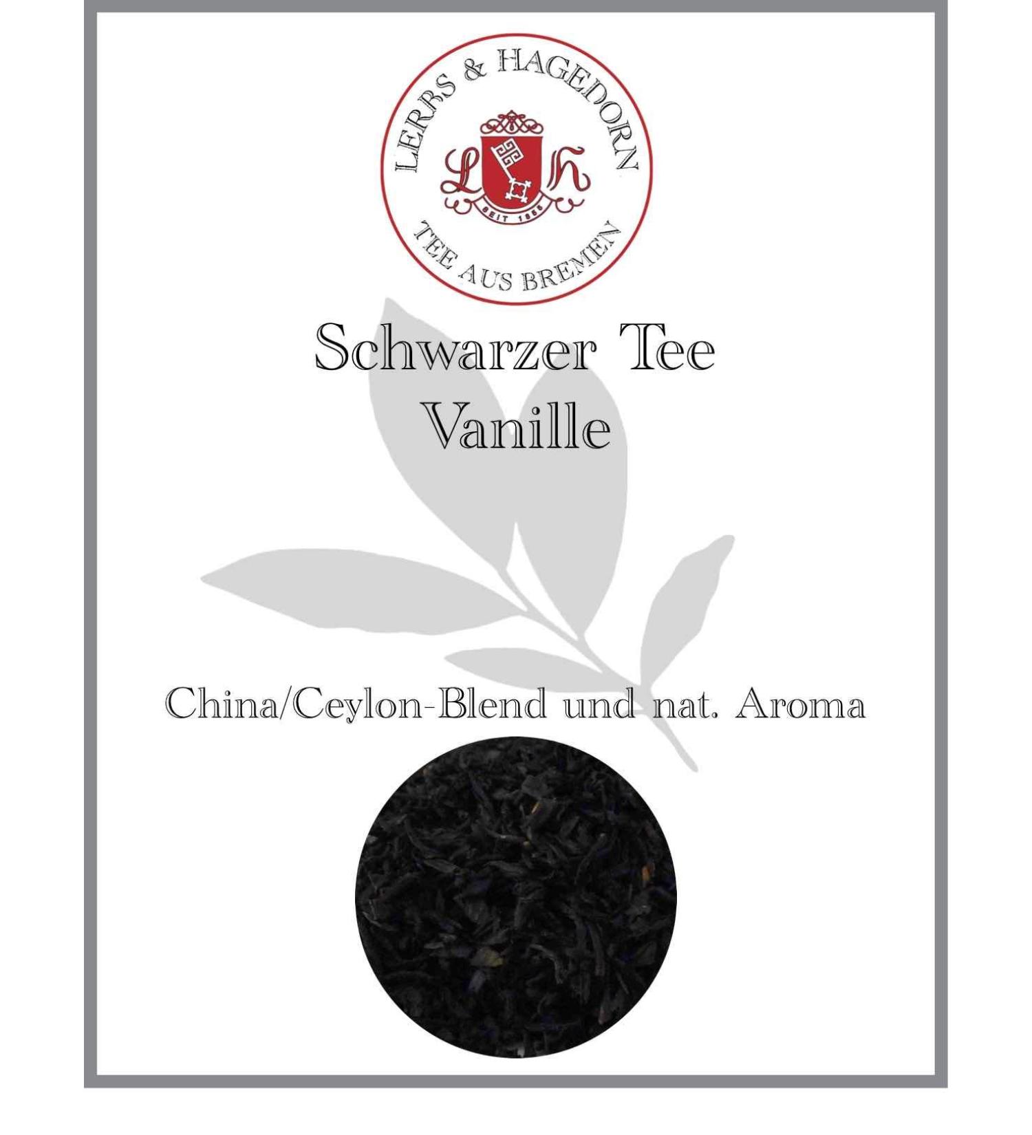  Lerbs & Hagedorn Vanilla Black Tea 250g - Buy Online on GoSupps.com