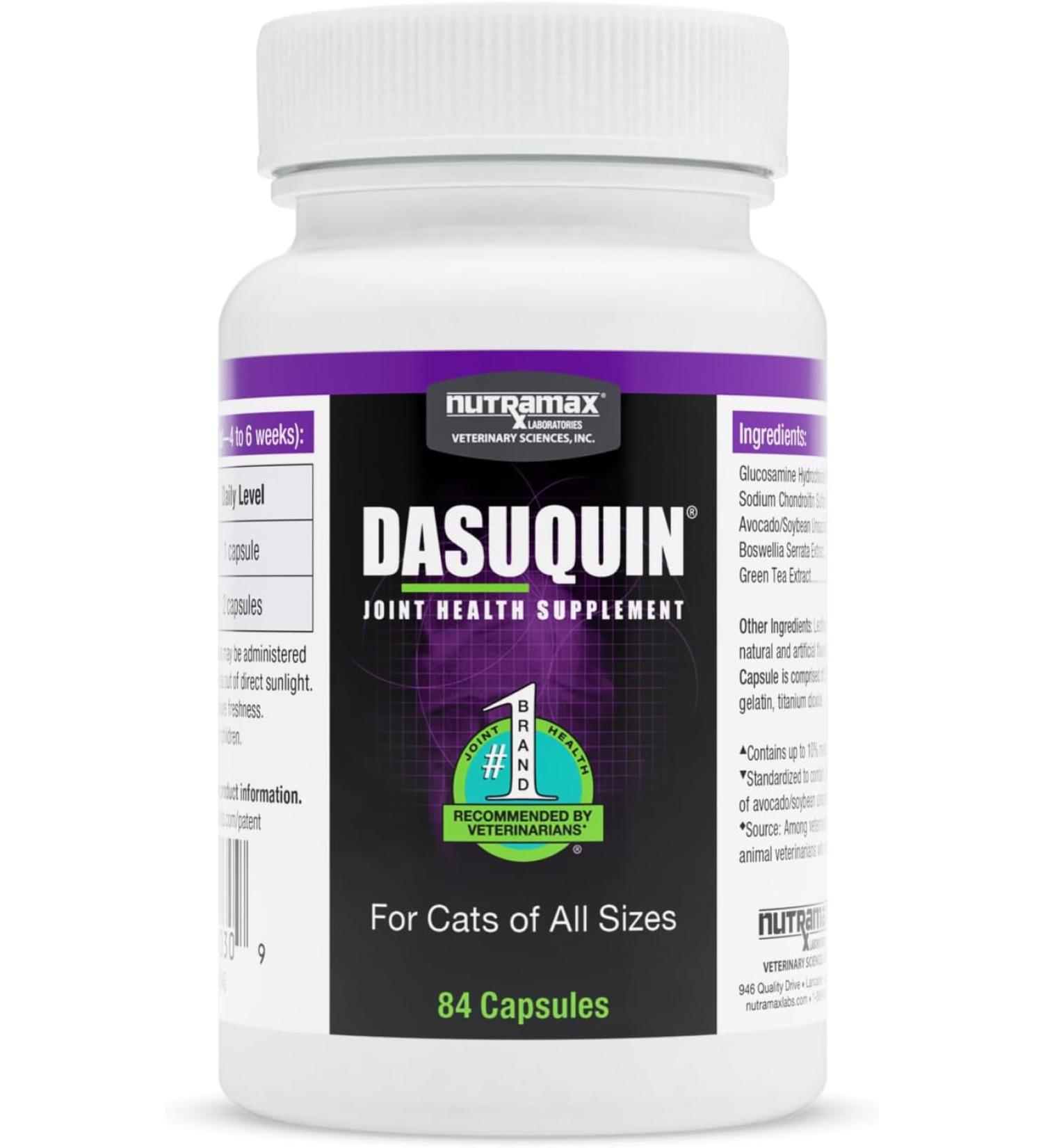 Nutramax Dasuquin for Cats - 84 Sprinkle Tablets | Joint Health Supplement - Buy Online on GoSupps.com