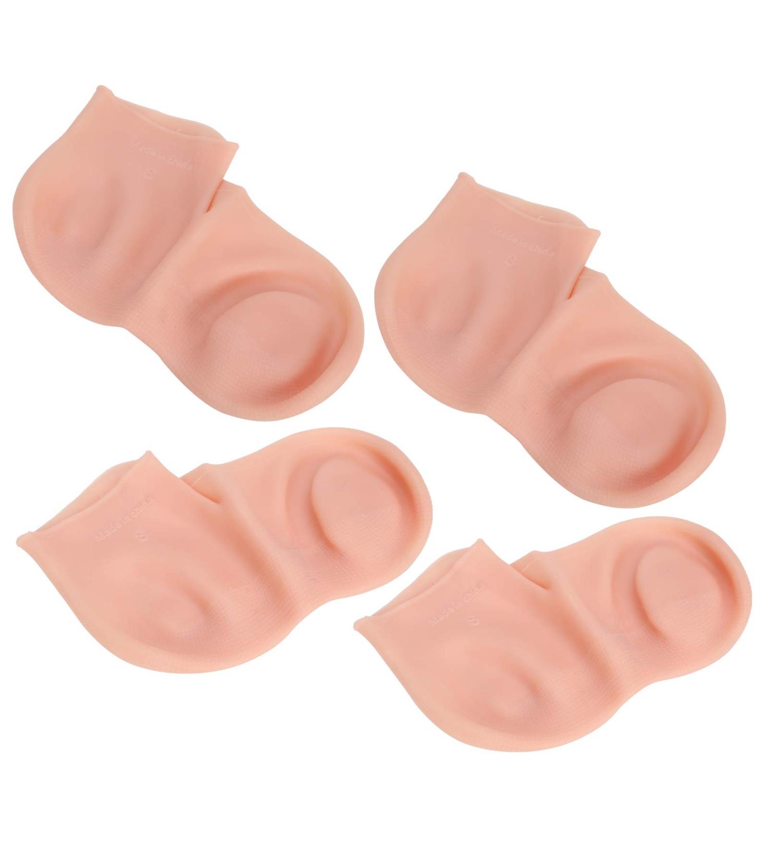 Moisturizing Foot Mask Exfoliating Silicone Socks 2 Pairs Feet Care Socks Silicone Socks for Dry Cracked Feet Women Foot Care Socks Moisturizing AntiCracking Exfoliating Foot XL(42-44) - Buy Online on GoSupps.com