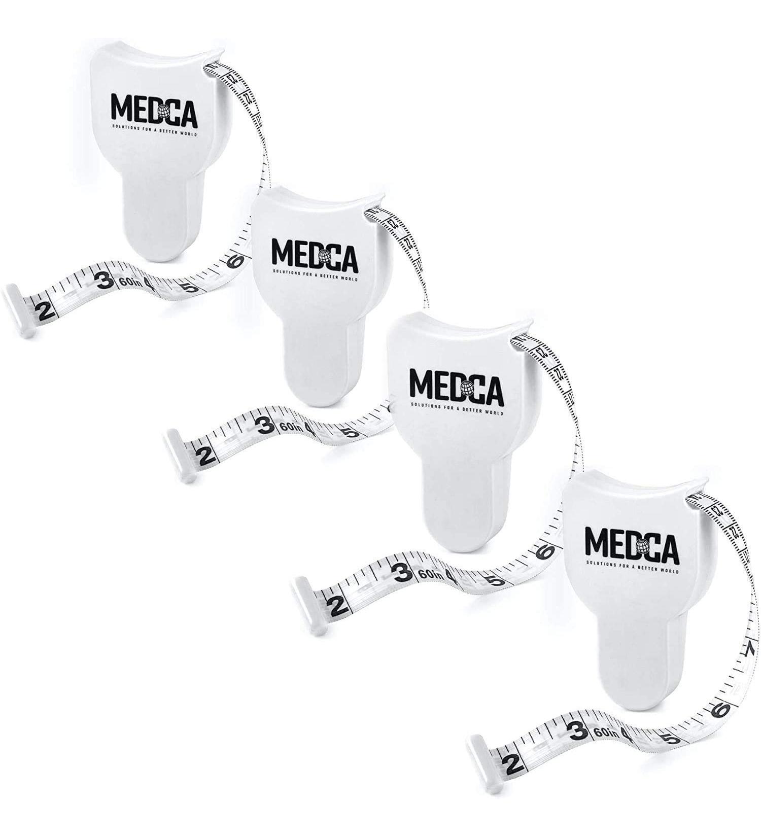 Body Measuring Tape (4-Pack) | Capital Tapes for Accurate Body Fat Measurement | Retractable & Customizable Fitness Ruler - Perfect for Body Dimensions - Buy Online on GoSupps.com