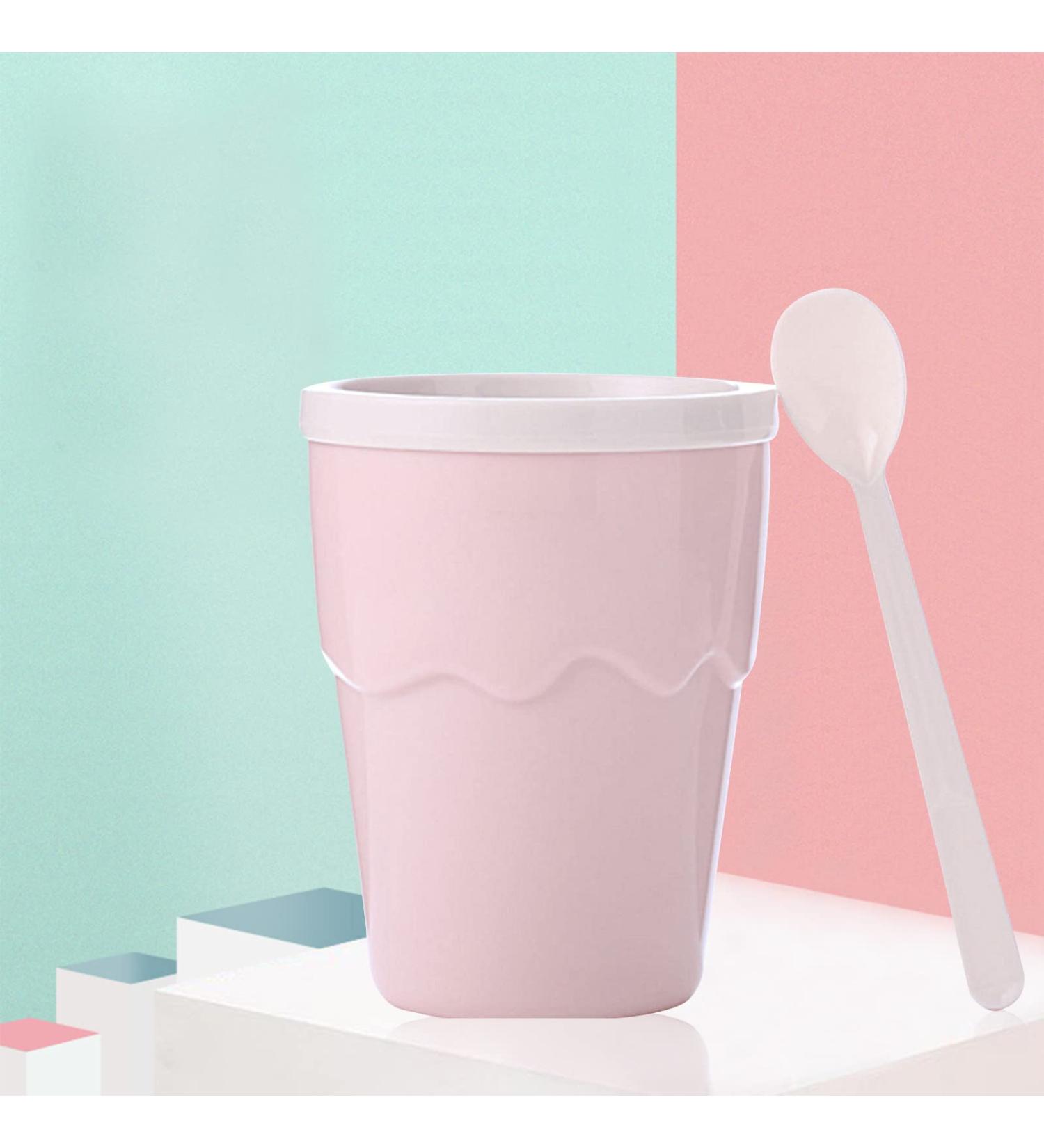 JOEBO Valentines Day Gift Household Smoothie Maker Cup Cup Maker for Summer Needs Homemade Juic Smoothie Cup Ice Cream Maker for Home and Office85 Color Pink Pink - Buy Online on GoSupps.com