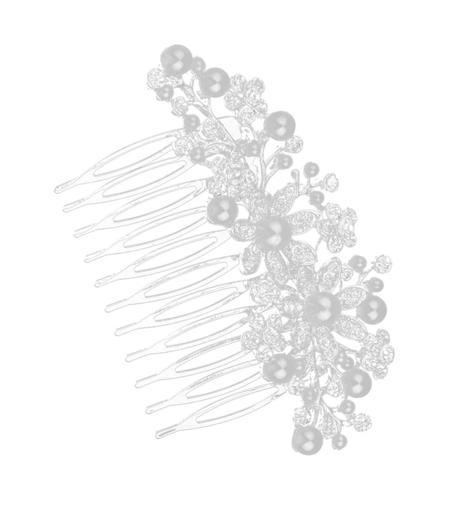 FOMIYES Bridal Hair Clip Goody Hair Clips for Women Hair Accessory for Women Hair Claw Clips for Women Hair Jewels for Women Women's Hair Clips Women Hair Accessories Bride Comb Pearl - Buy Online on GoSupps.com