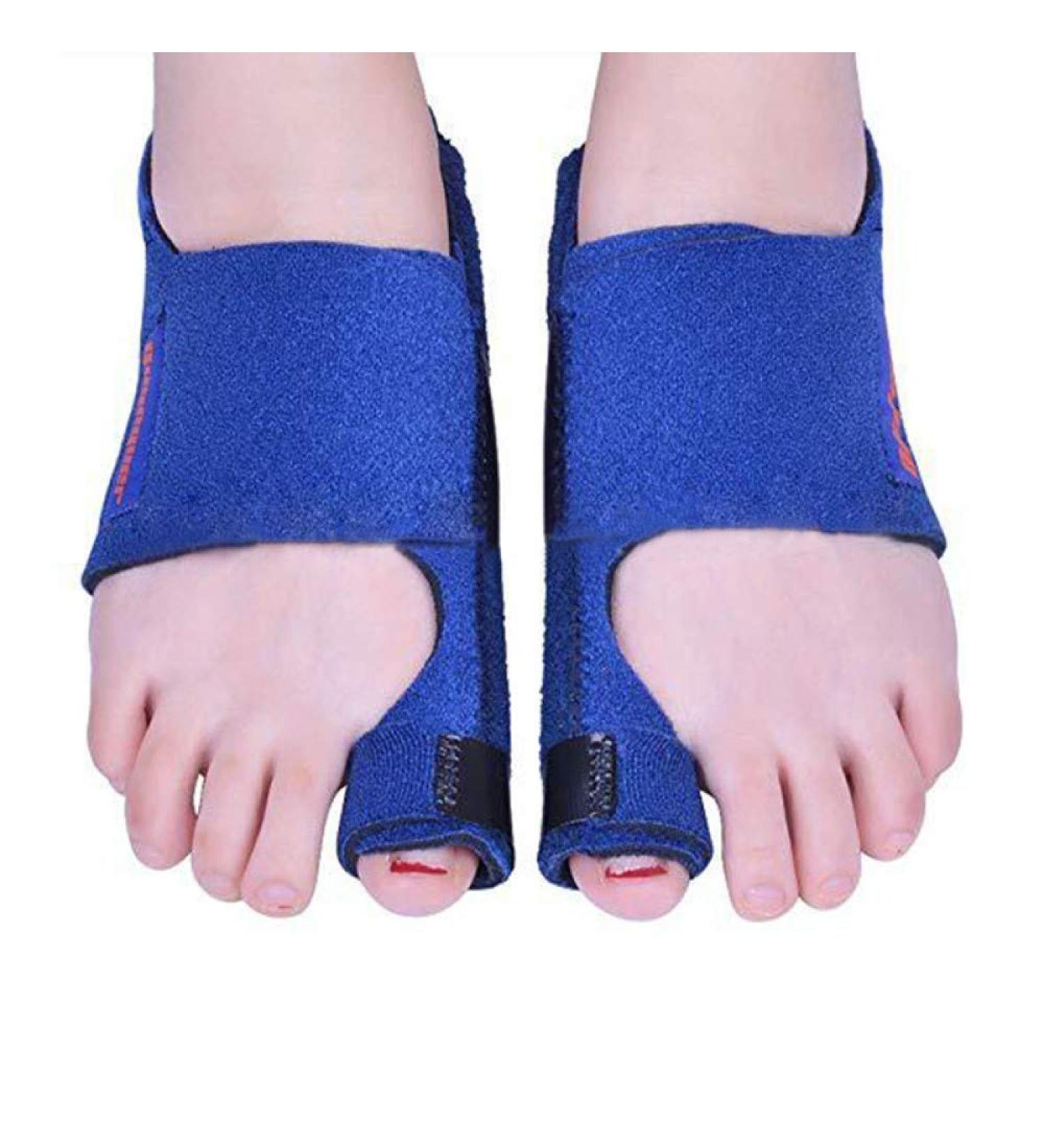 CAZARU FXJ 2PCS Toe Straighteners Corrector Splint Toe Straightener Brace Hallux Valgus Foot Hallux Valgus Corrector Orthopedic Tool