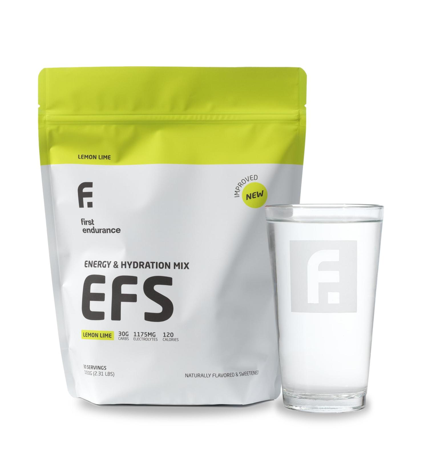EFS Hydration & Endurance Drink Mix - Premium Carbohydrates for Energy & Performance Electrolytes for Rapid Rehydration & Running Cycling and Triathlon Nutrition | Isotonic Energy Fuel | Lemon-Lime - Buy Online on GoSupps.com