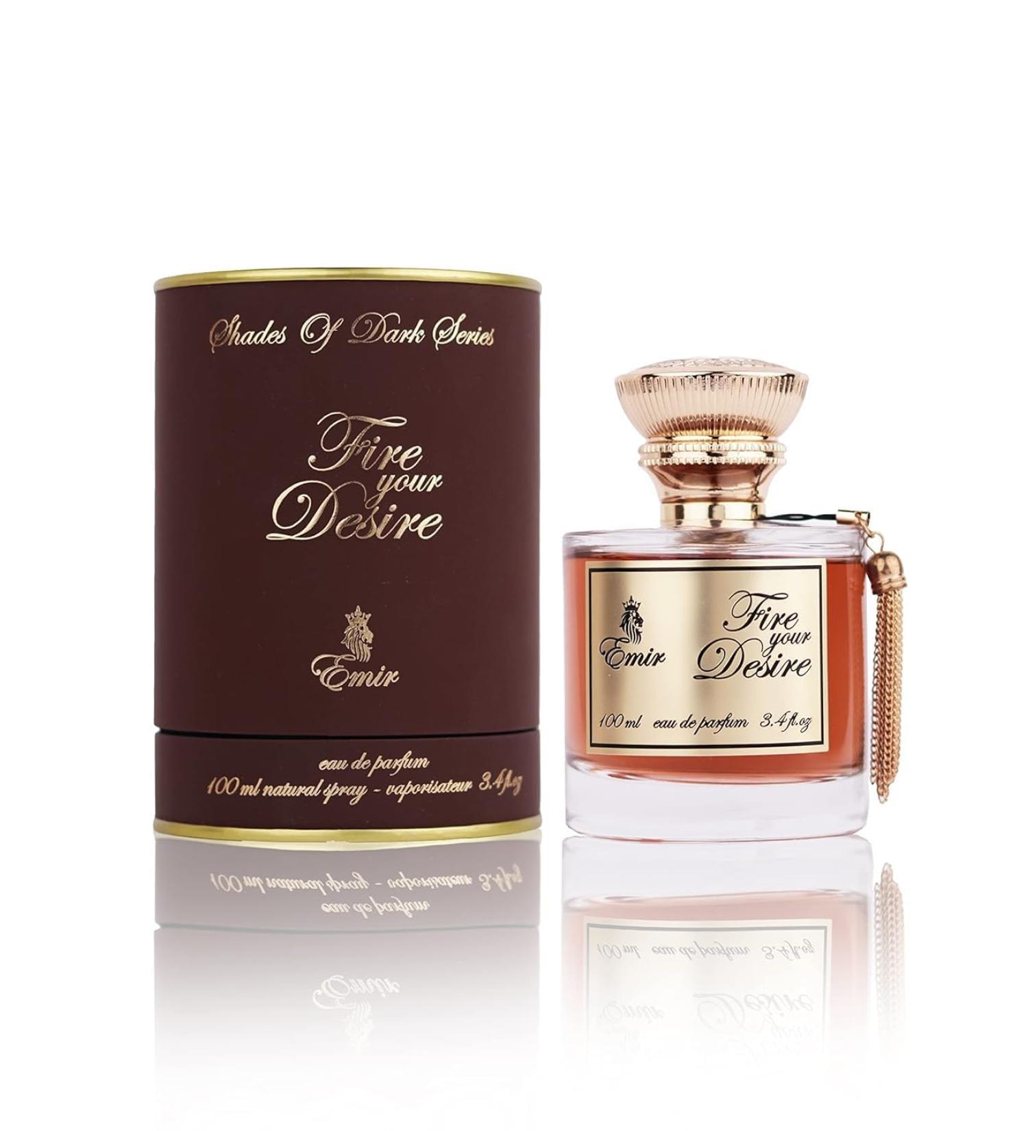 Paris Corner FIRE YOUR DESIRE EDP 3.4 Fl Oz FRAGRANCE UNISEX EMIR SERIES PERFUMES Amber Vanilla 1.4 Fl Oz (Pack of 1) - Buy Online on GoSupps.com