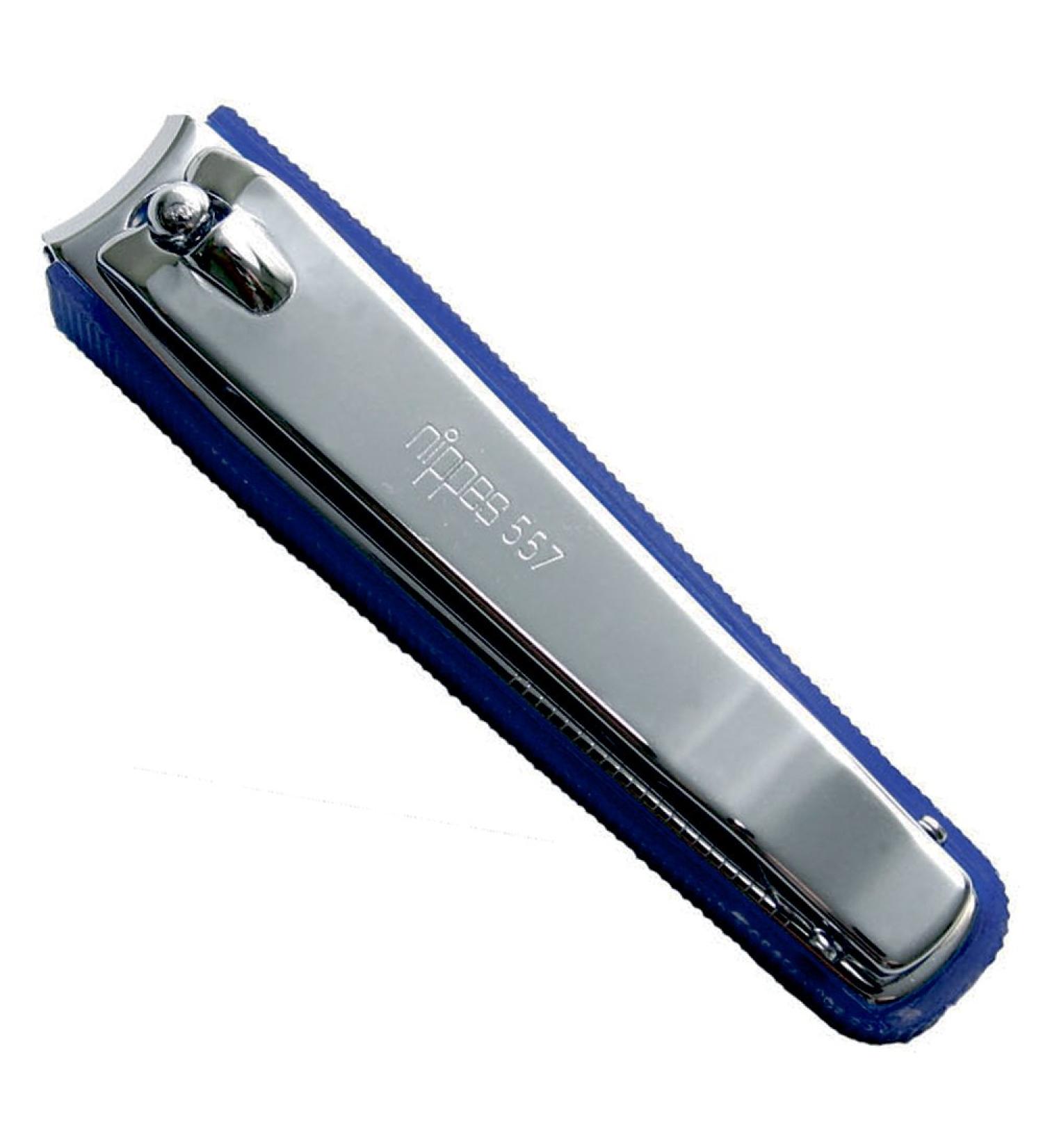Nippes Solingen Toenail Nail Clippers with Nail Collector 557E For Clipping Cleaning & Filing 8 cm