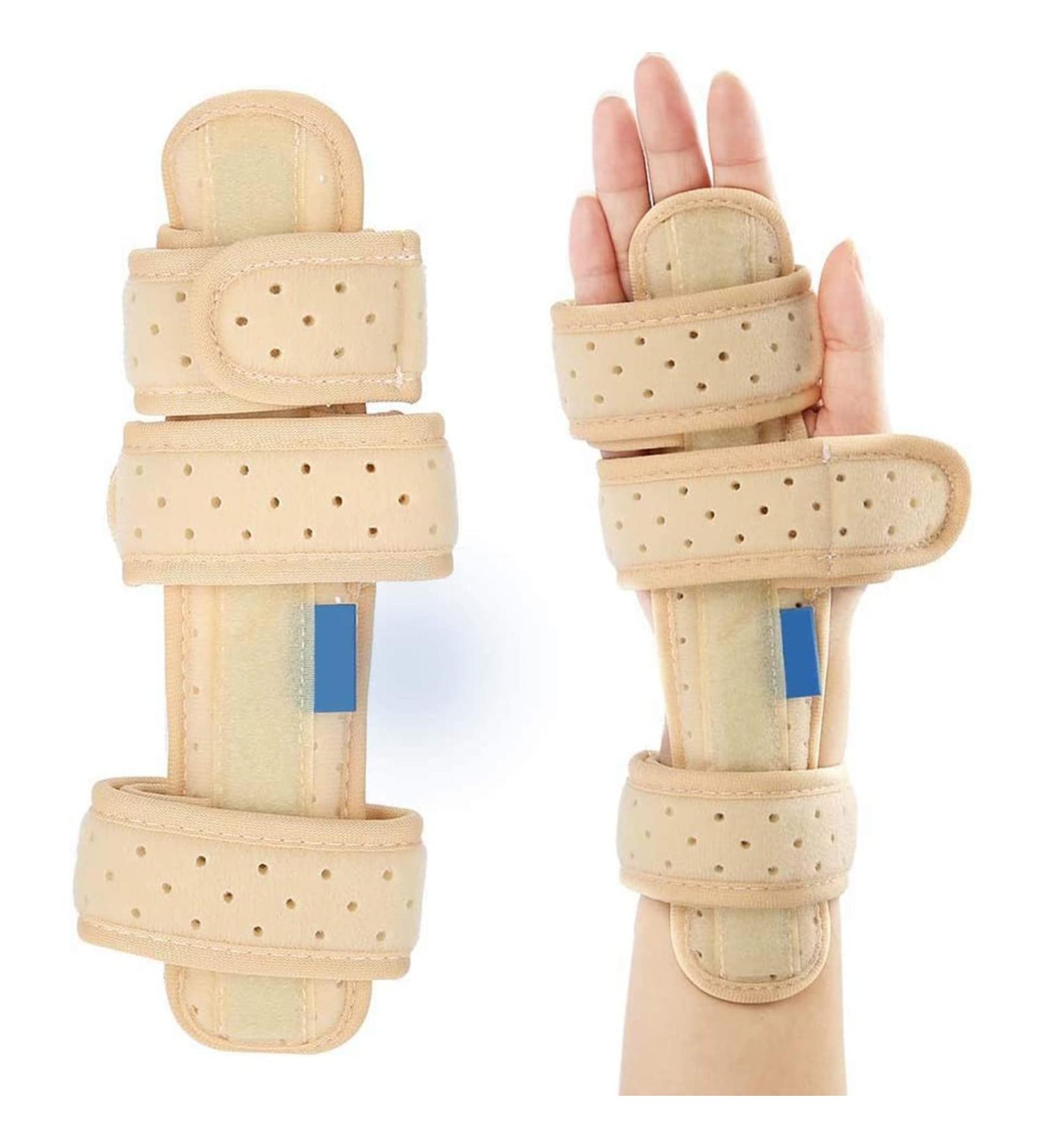 Night Wrist Sleep Support Brace - for Both Hands - Cushioning to Help Carpal Tunnel and Relieve and Treat Wrist Pain Adjustable Fit - Buy Online on GoSupps.com