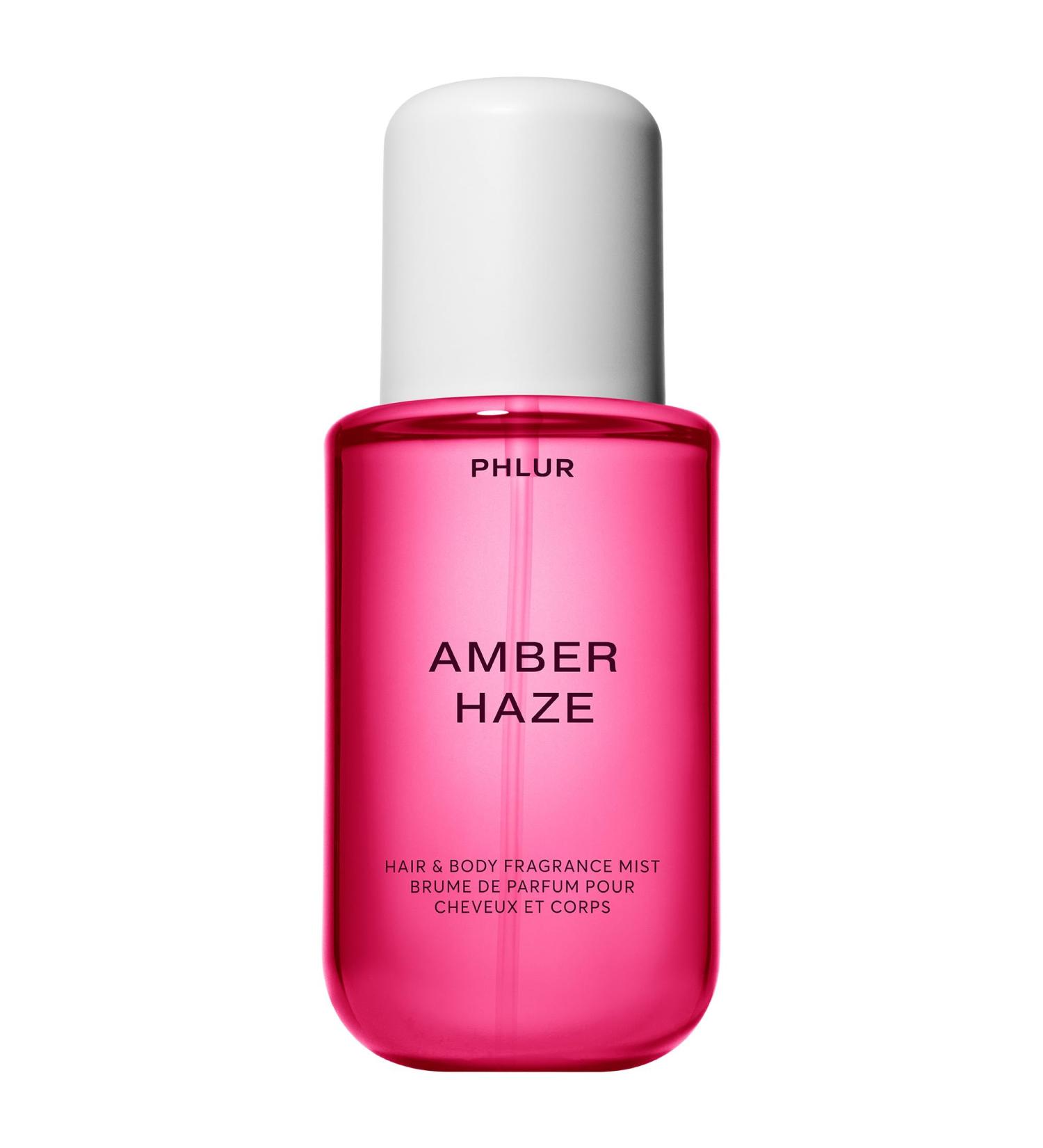 PHLUR Amber Haze Body Mist - Hair & Body Mist for Women & Men Fragrance - Amber Jasmine Saffron & Vanilla Body Spray (8 Fl Oz) - Buy Online on GoSupps.com