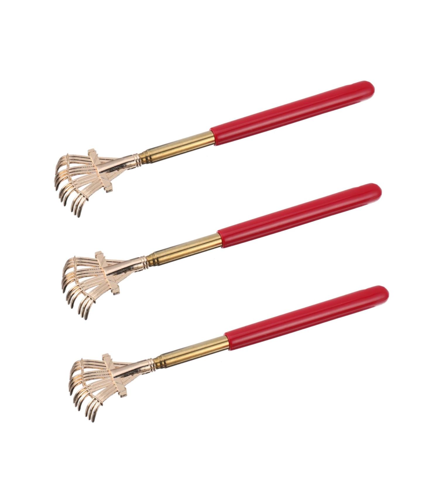 Minkissy 6pcs Retractable Tickle Tool - Stainless Steel & Red - Durable & Portable Playtime Gadgets for Fun - Buy Online on GoSupps.com