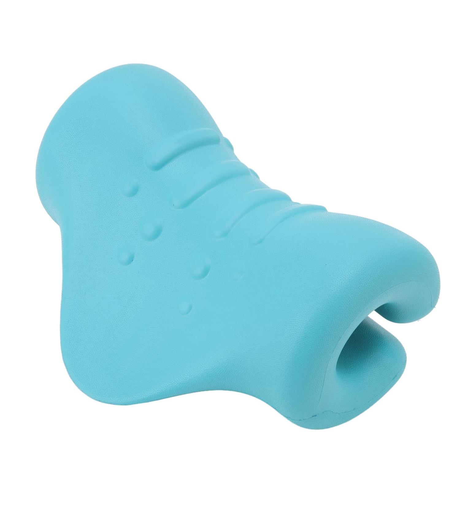 Neck Stretcher & Portable Polyester Fiber Neck Pillow - Green | Ideal for Home Use | International Shipping - Buy Online on GoSupps.com