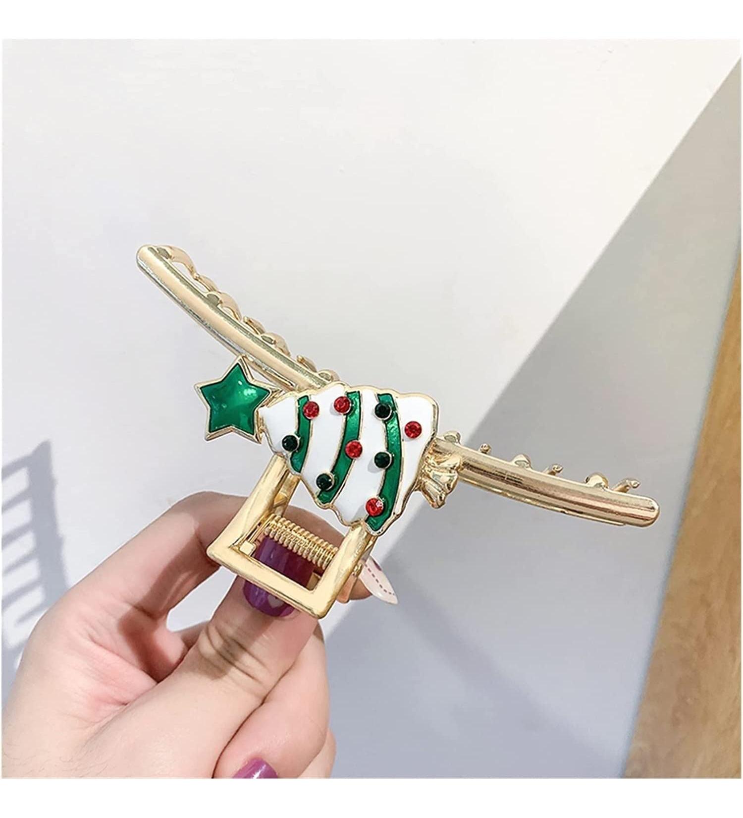 Hair Claw Clip Metal Hair Clips Hair Claw Clips Hair Hairpins Romantic Rose Flower Lily Metal Hair Claws Women Hairstyle Barrettes Hair Accessories Accessories Gift Clips (Color : D Size : 12cm) (Co - Buy Online on GoSupps.com