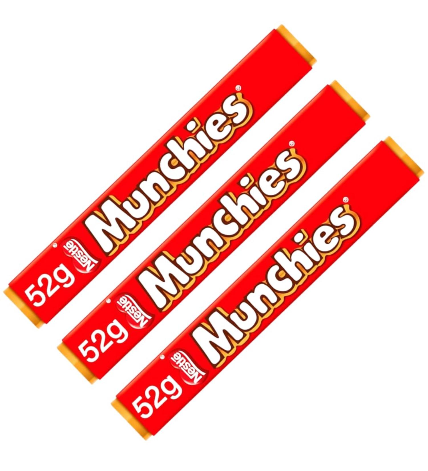 Chocolate Bundle With Munchies Chocolate Tube 52g (3 Pack)