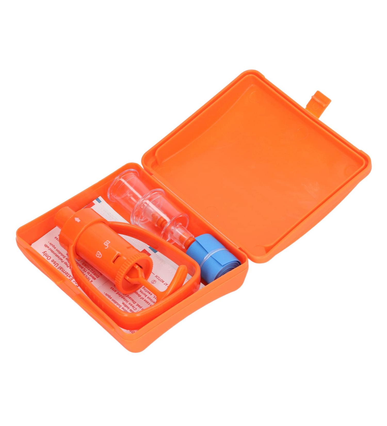 Venom Extractor - First Aid Tool for Bee Stings & Snake Bites | Essential Poison Suction Pump for Camping & Hiking Adventures - Buy Online on GoSupps.com