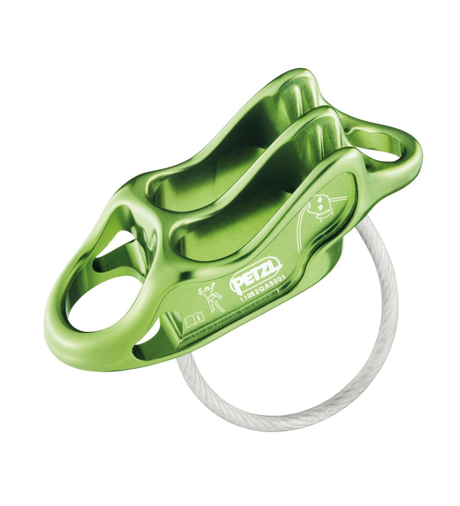 Petzl Adult Descender Reverso 4 - One Size Green | Buy Online for Global Shipping - Buy Online on GoSupps.com