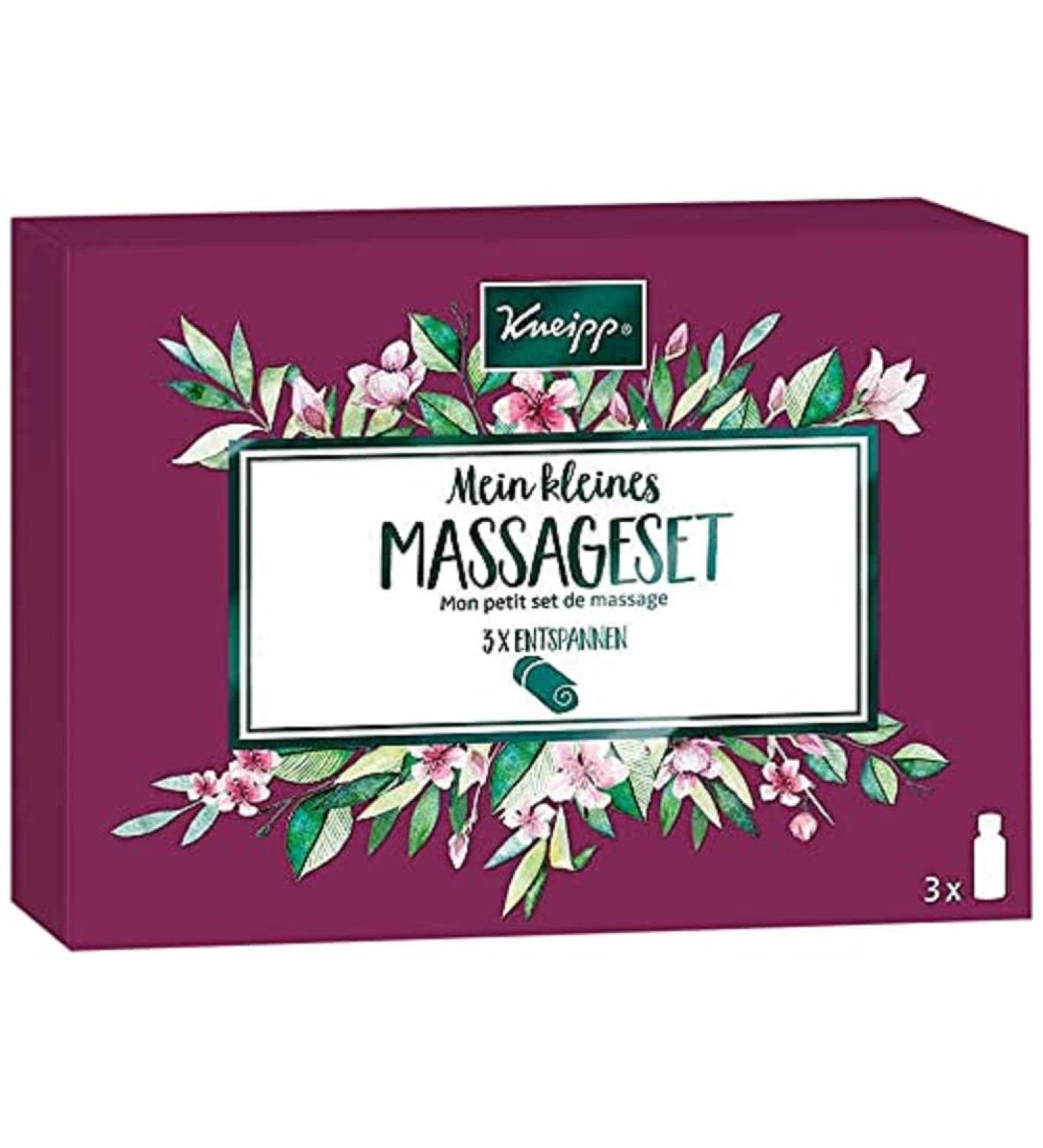 Kneipp Massage Gift Pack - My Little Massage Set | 3x20ml - Perfect Self-Care Gift for Relaxation & Wellness - Buy Online on GoSupps.com