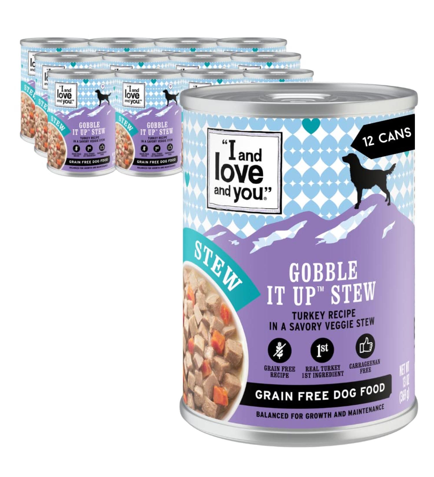 I and Love and You Naked Essentials Wet Dog Food - Grain Free, Cage Free, 13oz Stew (Pack of 12) - Variety for All Dogs - Buy Online on GoSupps.com