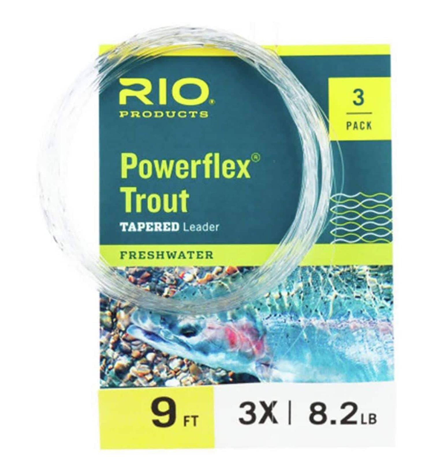 Rio: Powerflex Trout Leaders, 9ft 6X