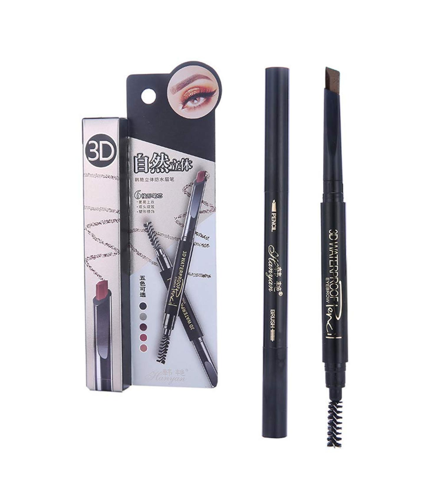 Clest F&H Auto Rotating Eyebrow Pencil Easy to Color Eyebrow Pencil Light Coffee & Long Lasting - Buy Online on GoSupps.com