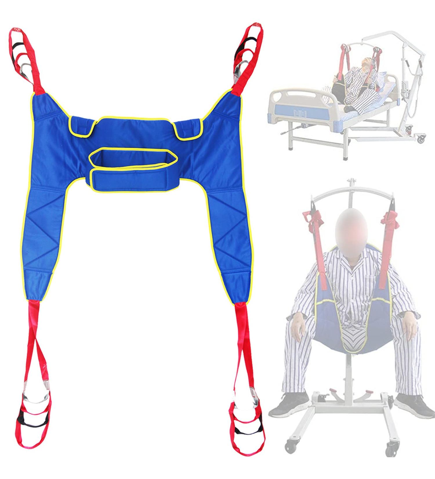 Toileting Hoist Sling Patient Lift Sling Portable Reusable Patient Lift Sling Polyester Divided Leg Patient Lift Slings for Seniors Handicap and Physical Therapy A - Buy Online on GoSupps.com