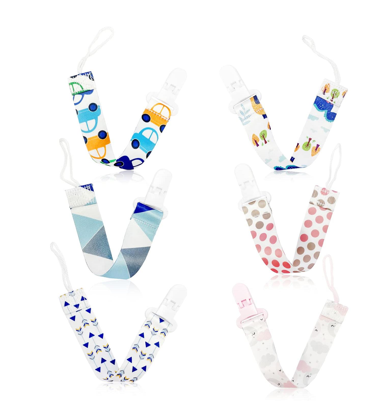 Buy Pacifier Chain for Boys & Girls | Clip-On Baby Pacifier Chain Safe & Stylish - Buy Online on GoSupps.com