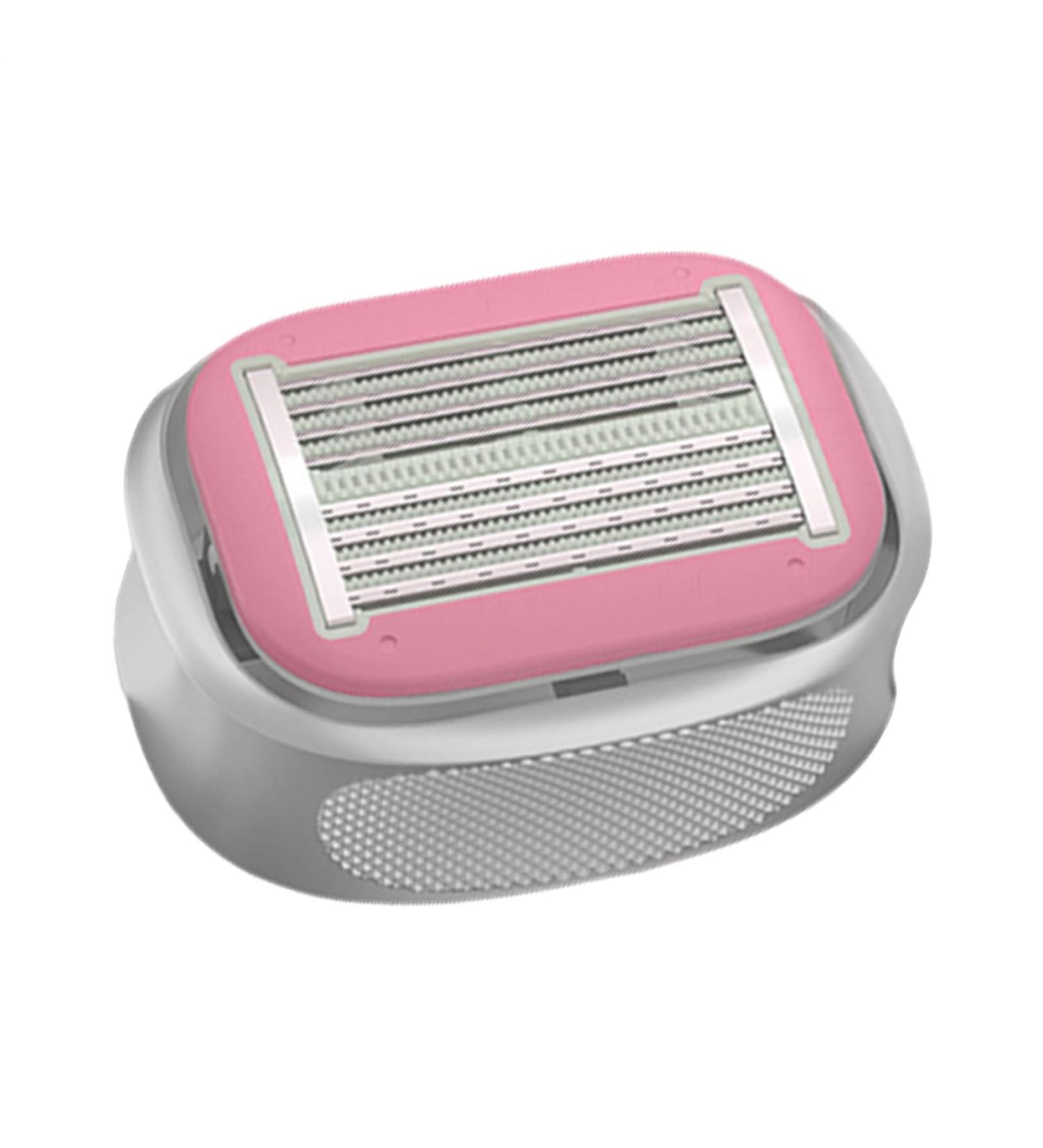 BommFu Head Shaver For Men Manual Trimmer With And Dry Head Shaver Waterproof Hair Trimmer Care Kit For Scalp Beard Face Arms Daily Use All Pink - Buy Online on GoSupps.com