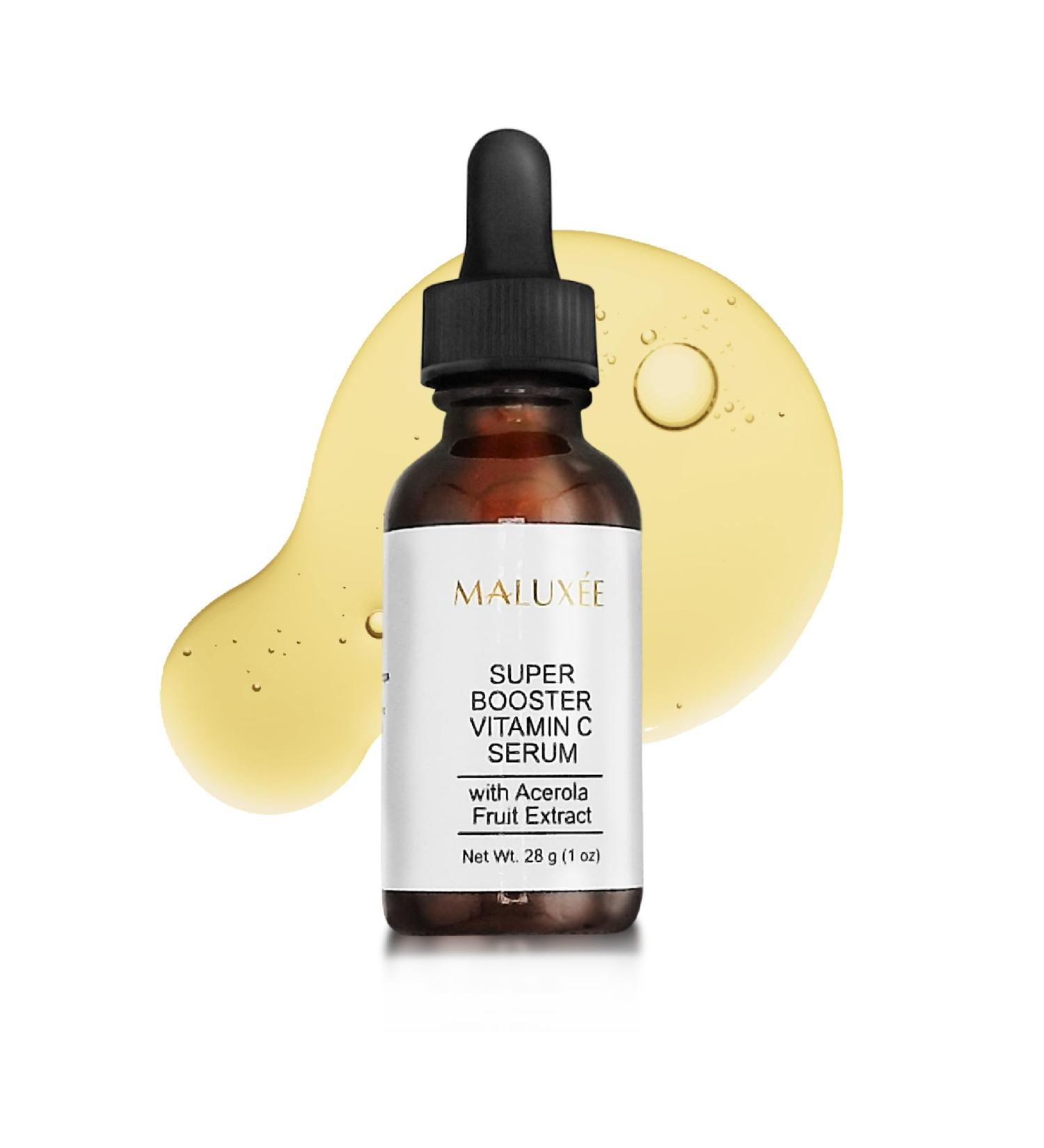 Vitamin C Serum 1oz - Super Booster Anti-Aging Serum for Hydration & Smoothing Wrinkles - All-In-One Formula for Uneven Skin - Buy Online on GoSupps.com