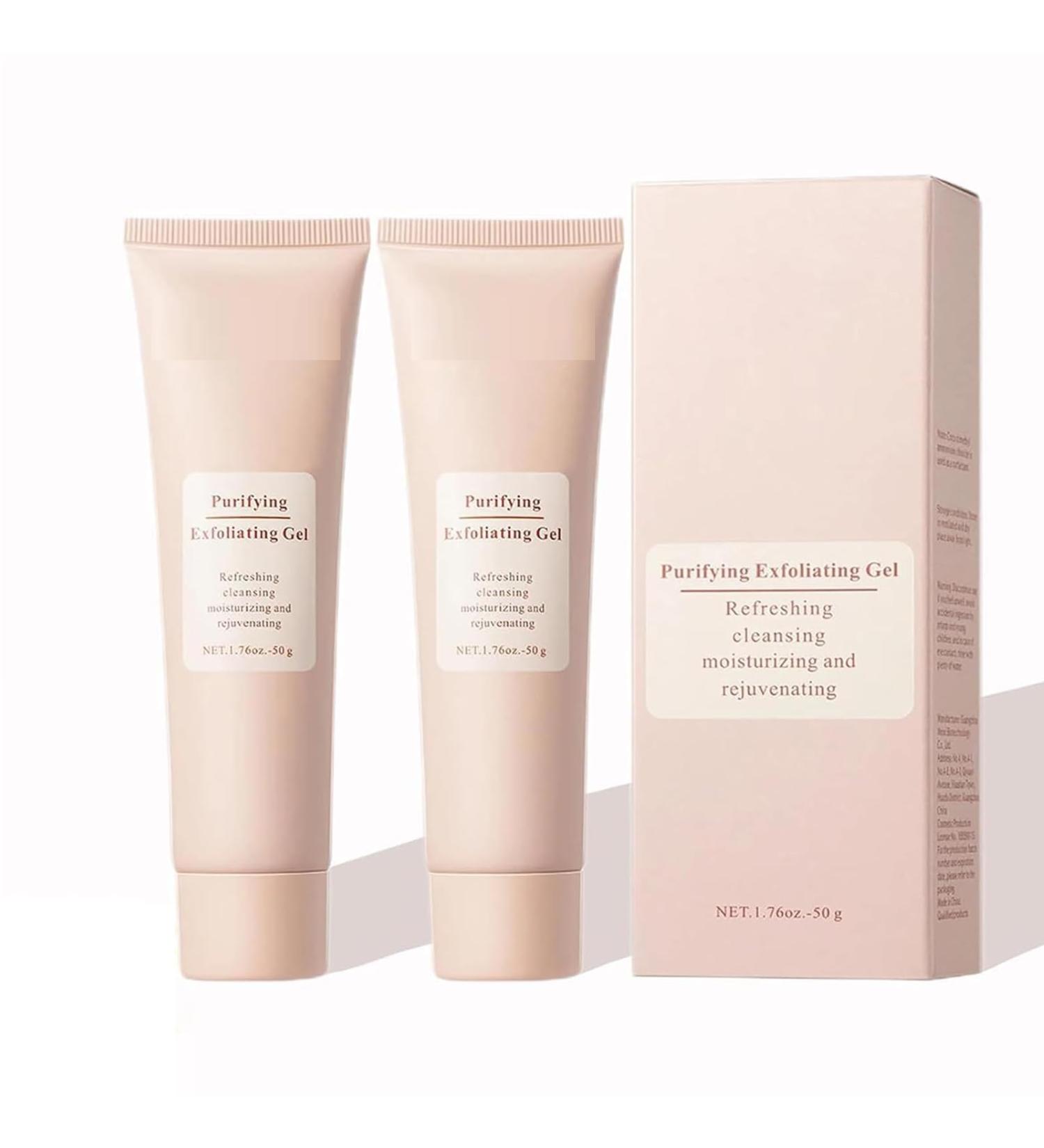 Dpoiex Purifying Exfoliating Gel Dpoiex Exfoliating Gel Gentle Purifying Cream Hydrates Skin Suitable For All Skin Types (2pc) - Buy Online on GoSupps.com
