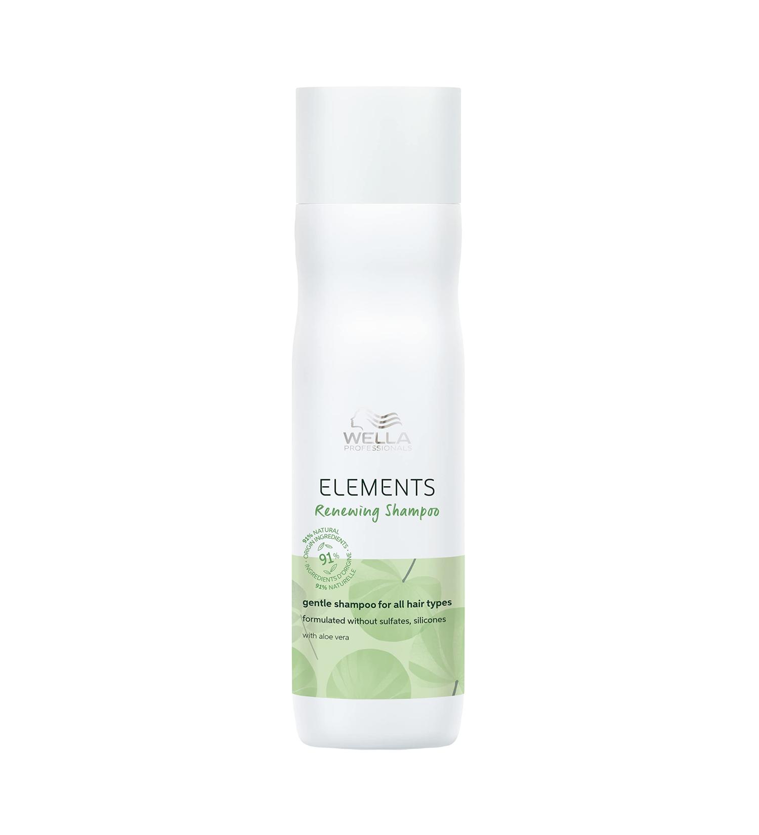 Wella Professionals Elements Moisturizing Sulfate Free Shampoo for All Hair Types 250ml - Buy Online on GoSupps.com