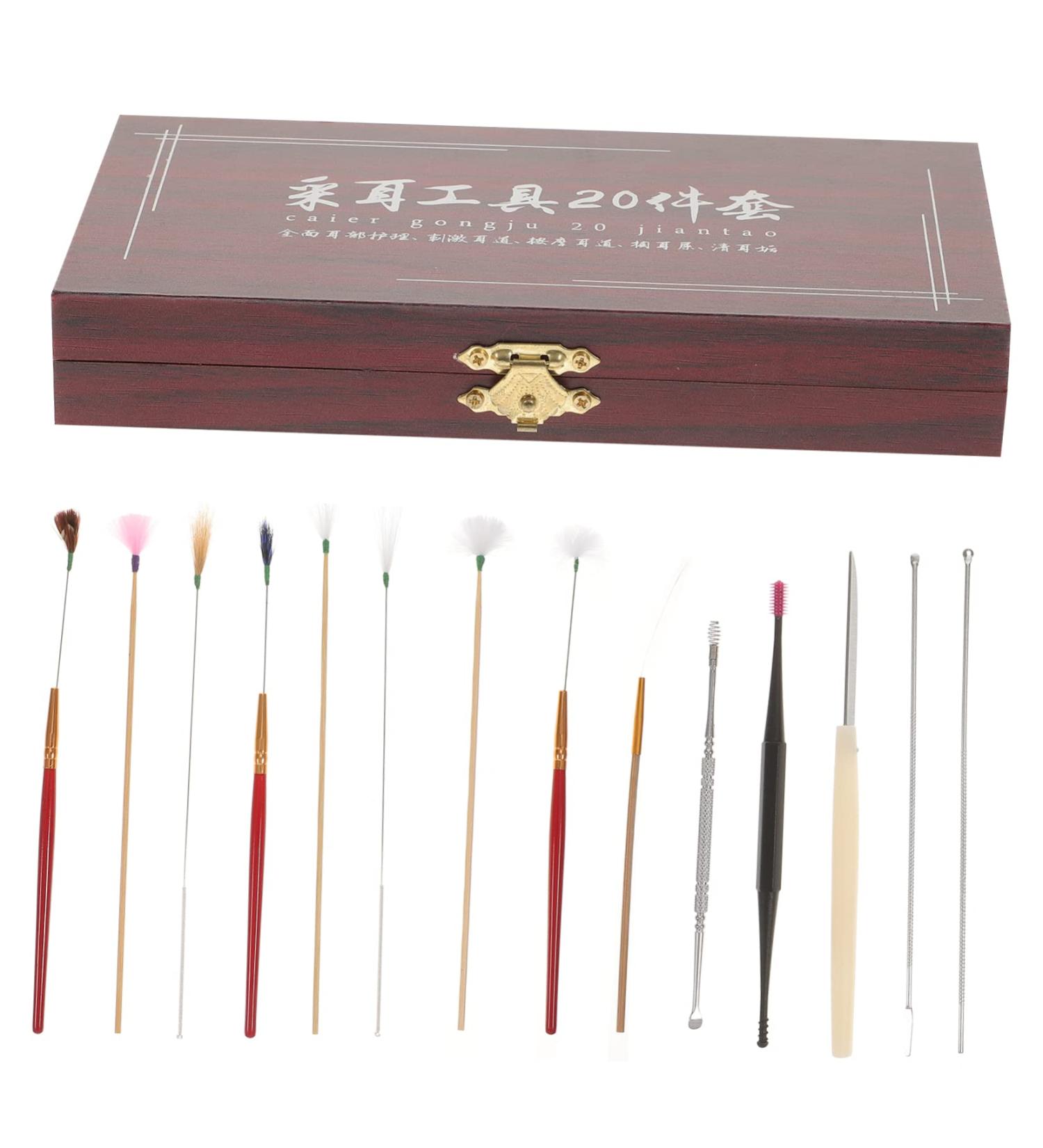 Hemoton Ear Picking Kit - Metal Earpick & Camera Set for Ear Wax Removal - Buy Online on GoSupps.com