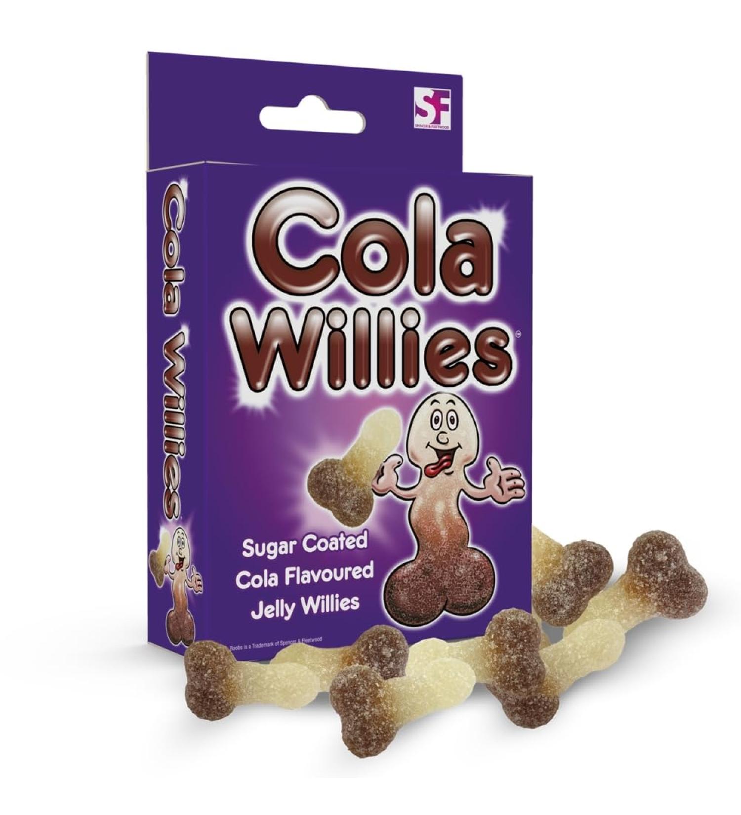 Cola Gummy Willies - Cola Flavoured Willy Shaped Sweets - Buy Online on GoSupps.com