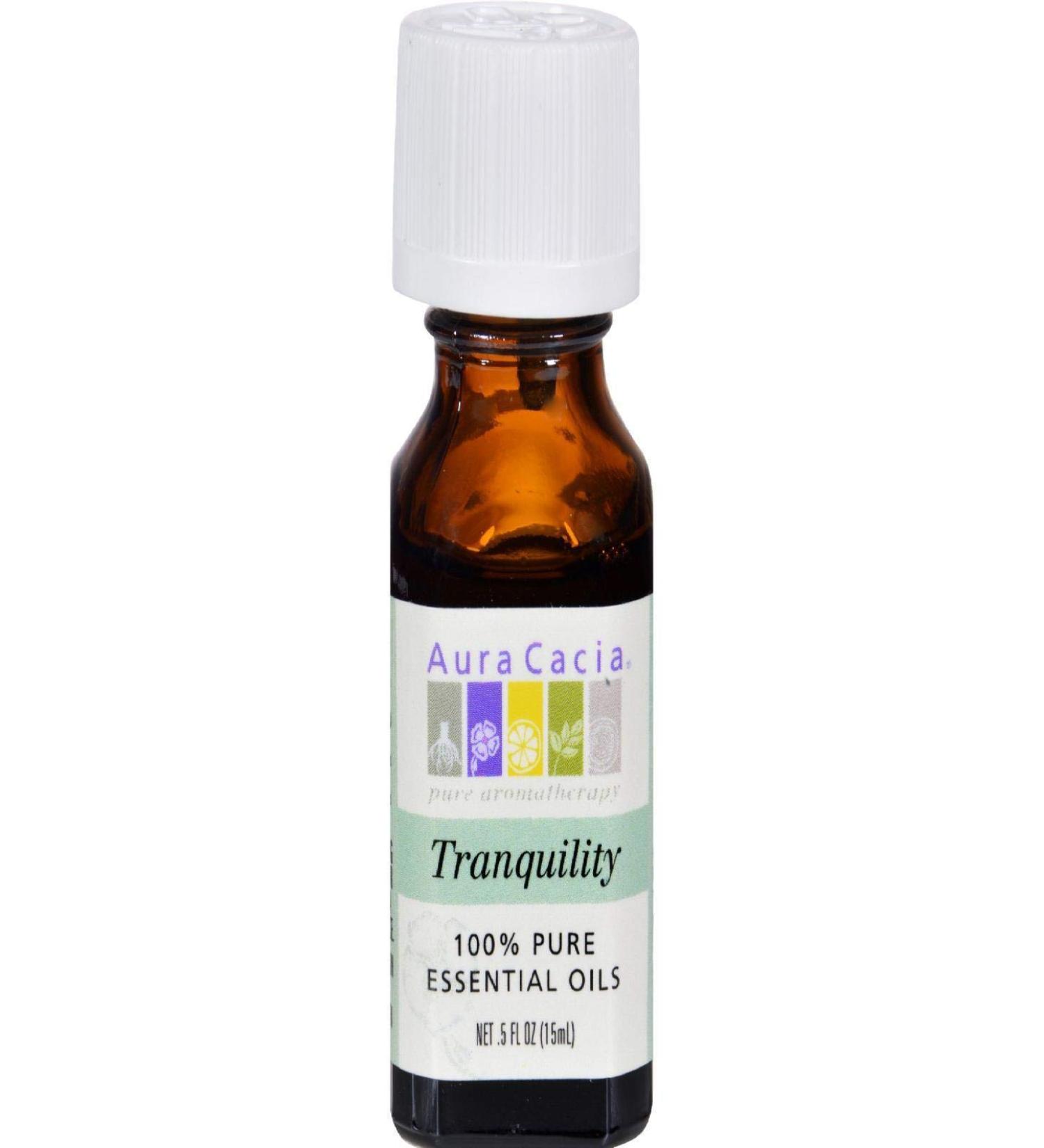Aura Cacia Essential Oil Blend Tranquil - Relaxing Aromatherapy for Peaceful Living | Shop Internationally - Buy Online on GoSupps.com