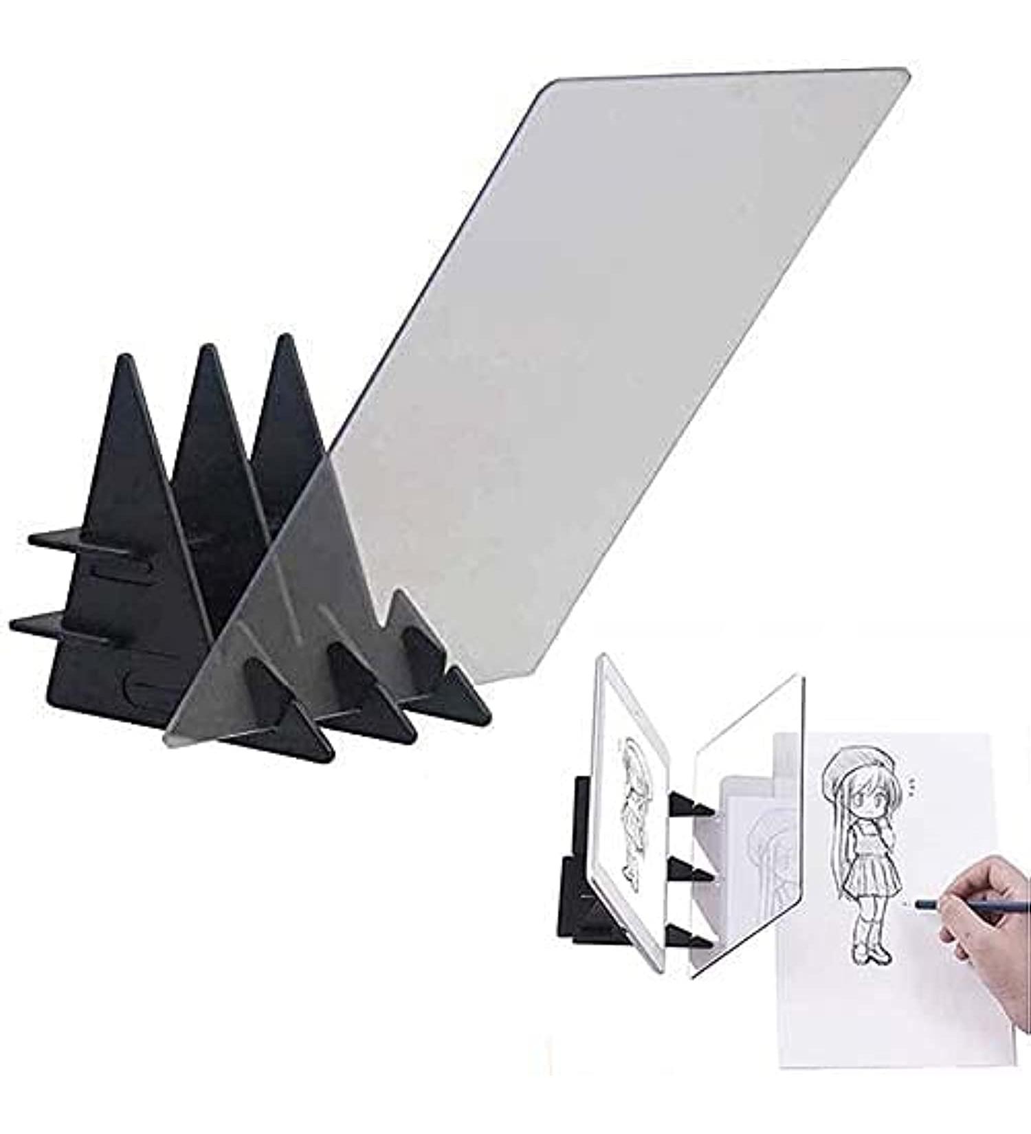 Portable Optical Drawing Board Sketching Tool with Upgraded Glass & Protective Film | Sketch Wizard Reflector - Buy Online on GoSupps.com