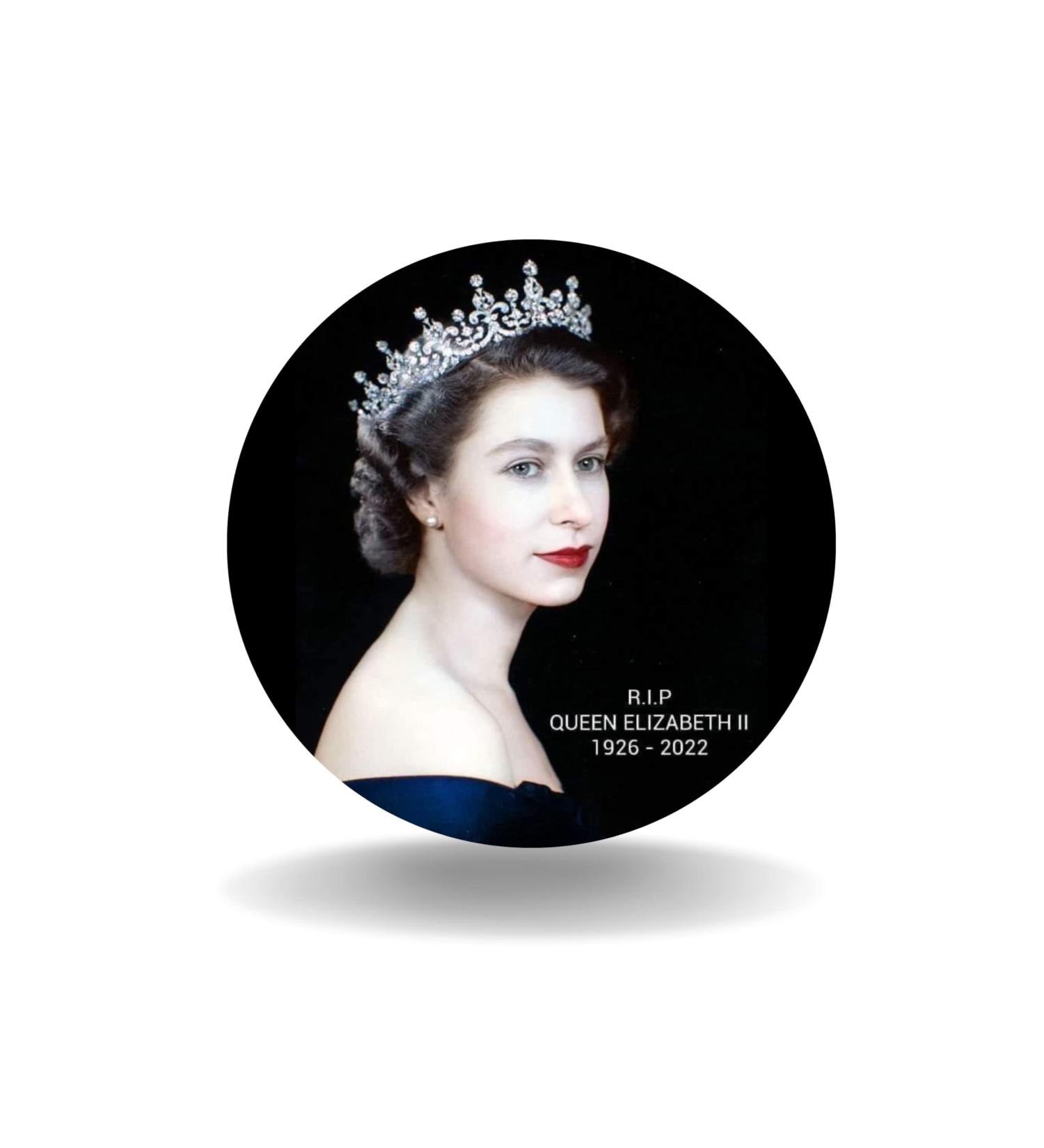 Royal Queen Elizabeth RIP 2022 Royalty Tribute Edible Premium Thick Wafer Card Standing Cupcake Toppers Birthday Party Cake Decorations (24x 4cm Cupcake Toppers (Pre-cut) Circle) - Buy Online on GoSupps.com