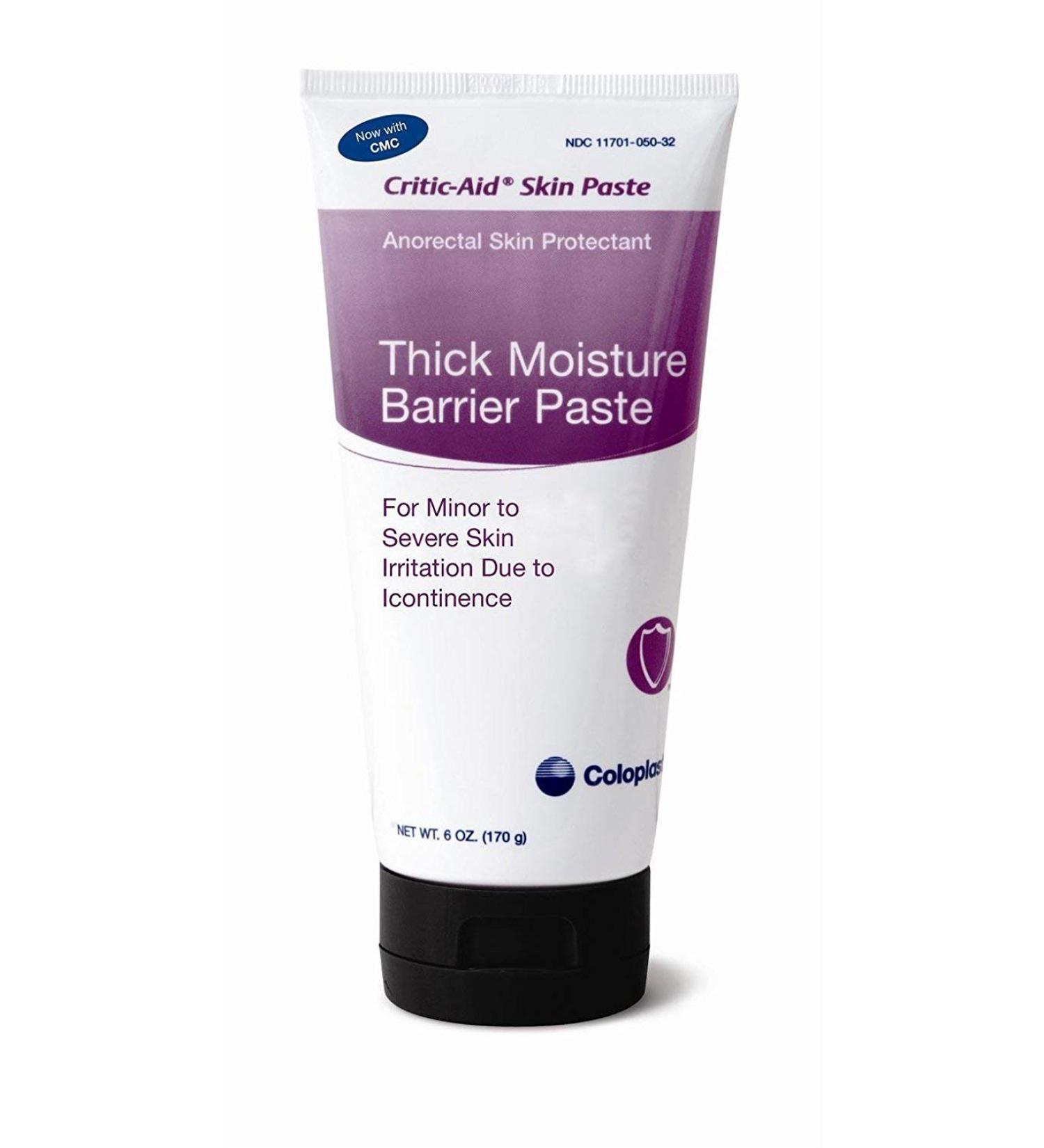 Coloplast Critic-Aid Thick Moisture Barrier Skin Paste 6Oz Tube Zinc-oxide Base (1 Tube)
