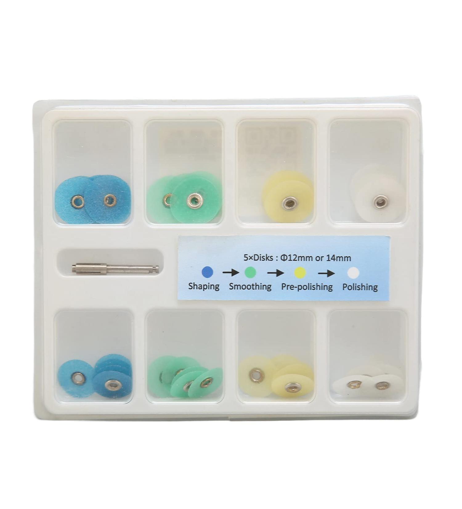40 PCS Dental Finishing & Polishing Discs - Metal Connectors Resin Tooth Polish for Dentists | International Shipping Available - Buy Online on GoSupps.com