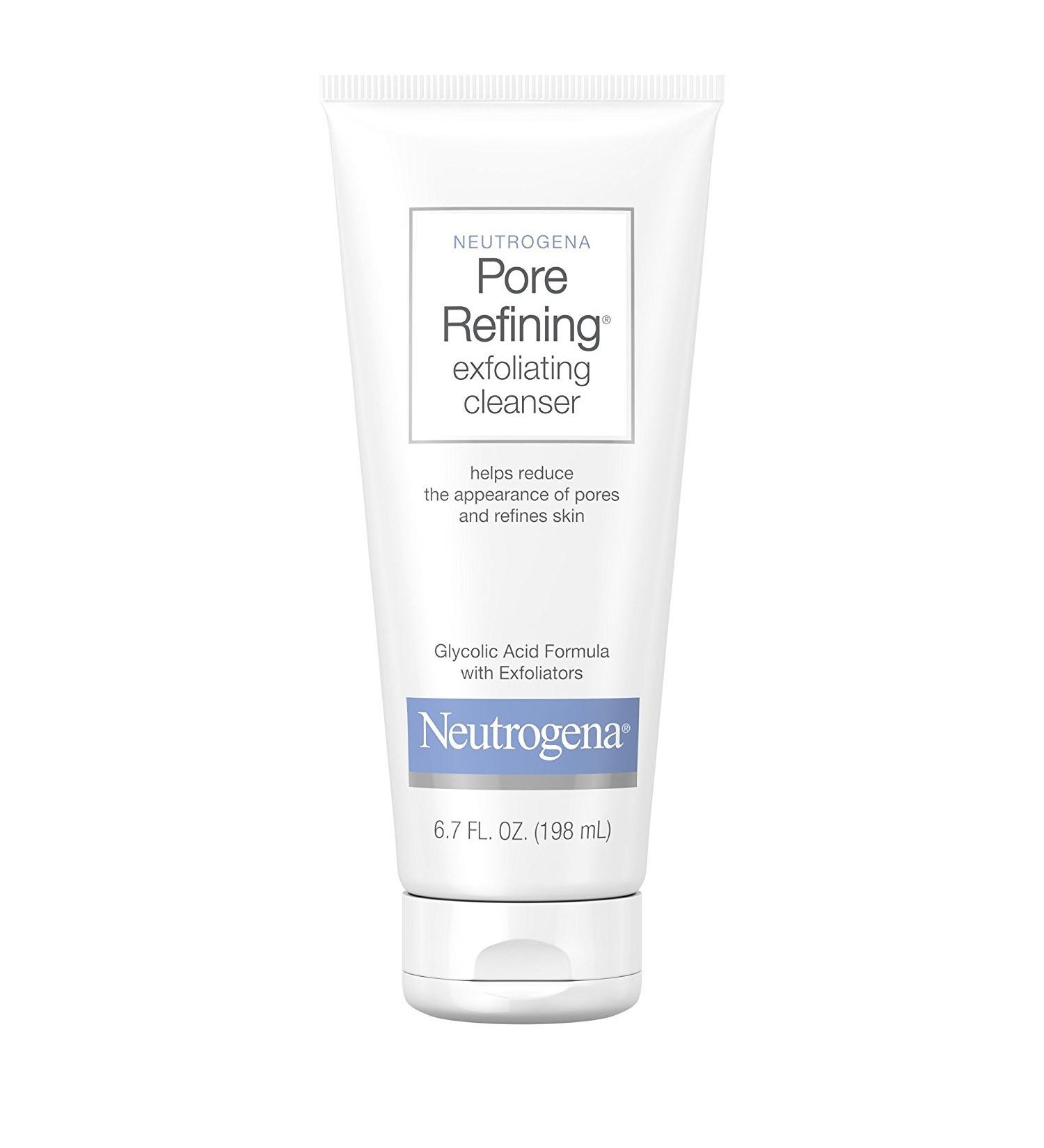Neutrogena Pore Refining Exfoliating Cleanser 6.7 fl oz - Brighten & Smooth Skin - Buy Online on GoSupps.com