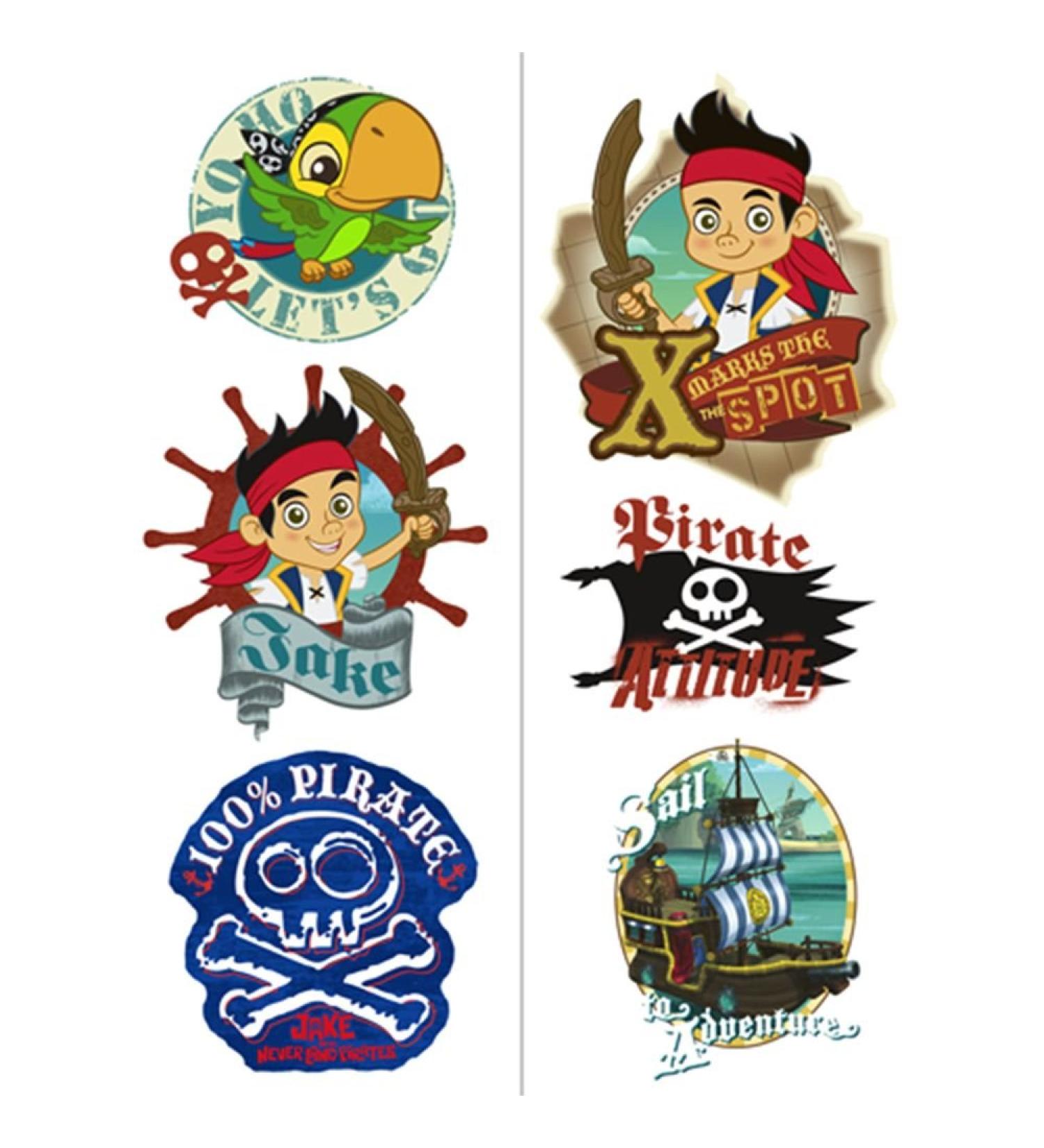 Jake and the Neverland Pirates Tatoos