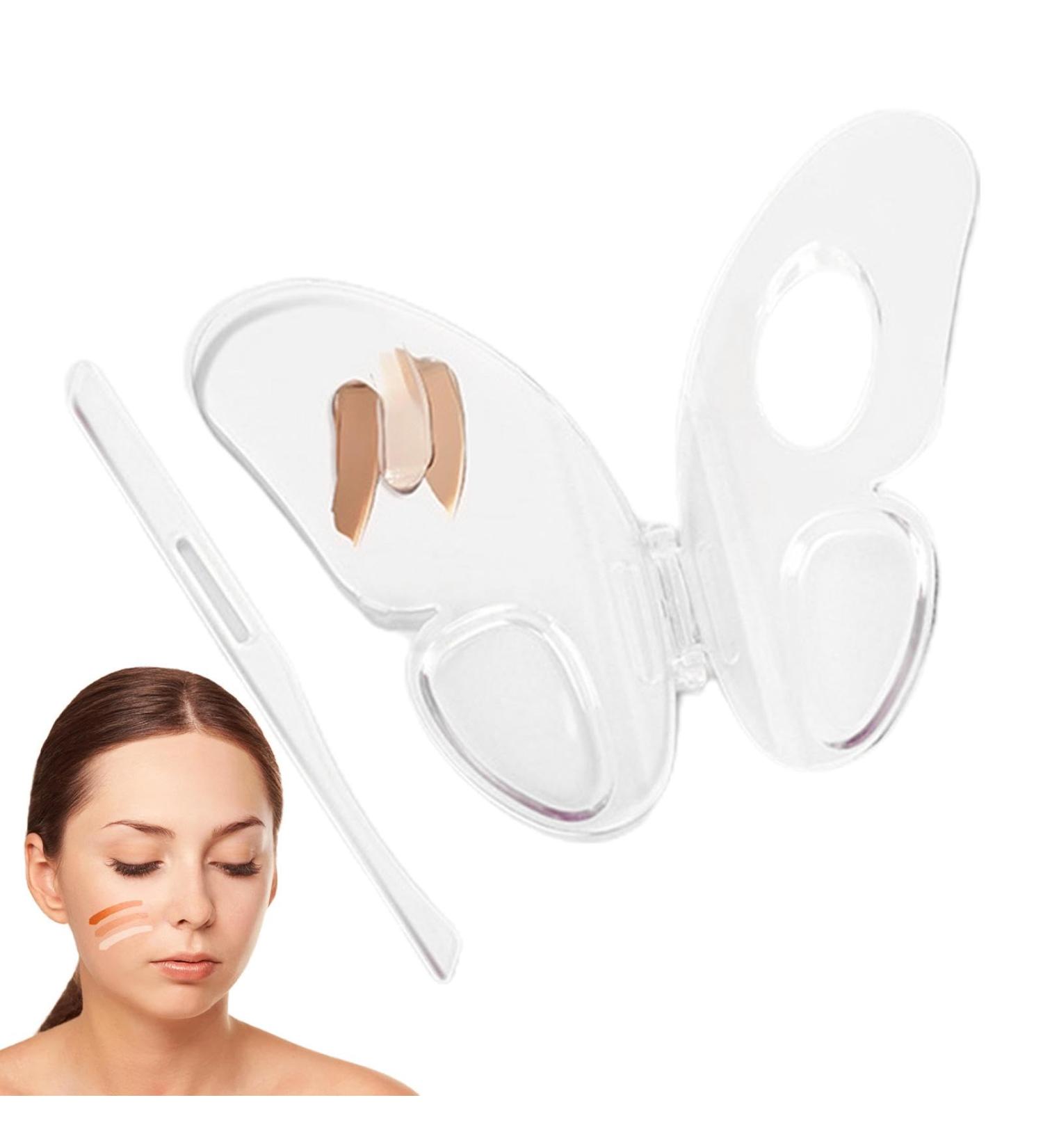  Generisch Makeup mixing palette mixing tray acrylic cosmetic tray cosmetic makeup palette for mixing pigments foundation - Buy Online on GoSupps.com