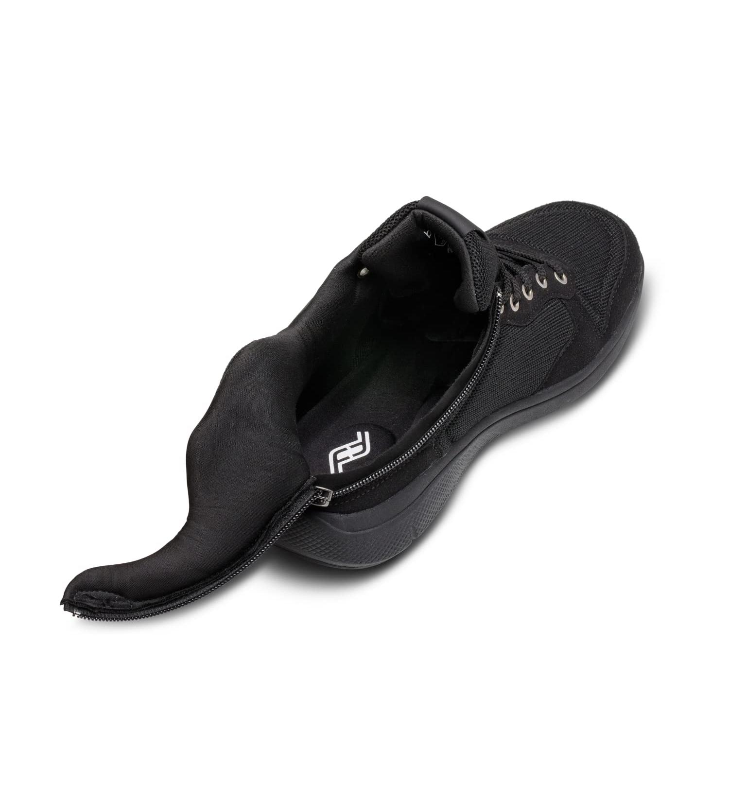 Buy Friendly Shoes Excursion Unisex EE+ - Best AFO/SMO Compatible Orthotics Footwear for Stylish Comfort & Support | 10 Wide Black for Women & Men - International Shipping Available - Buy Online on GoSupps.com